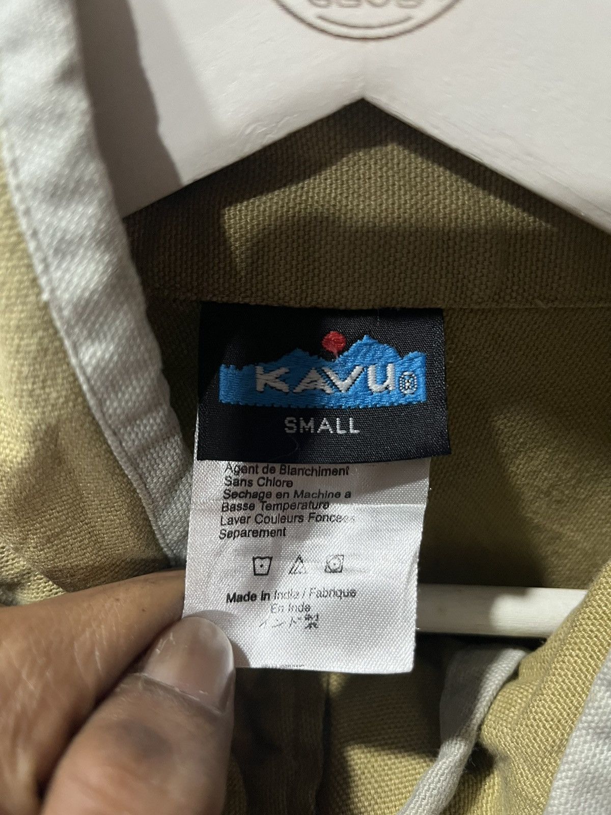 KAVU × Vintage KAVU Team Half Zip Jacket 90s Size US S / EU 44-46 / 1 - 5 Thumbnail