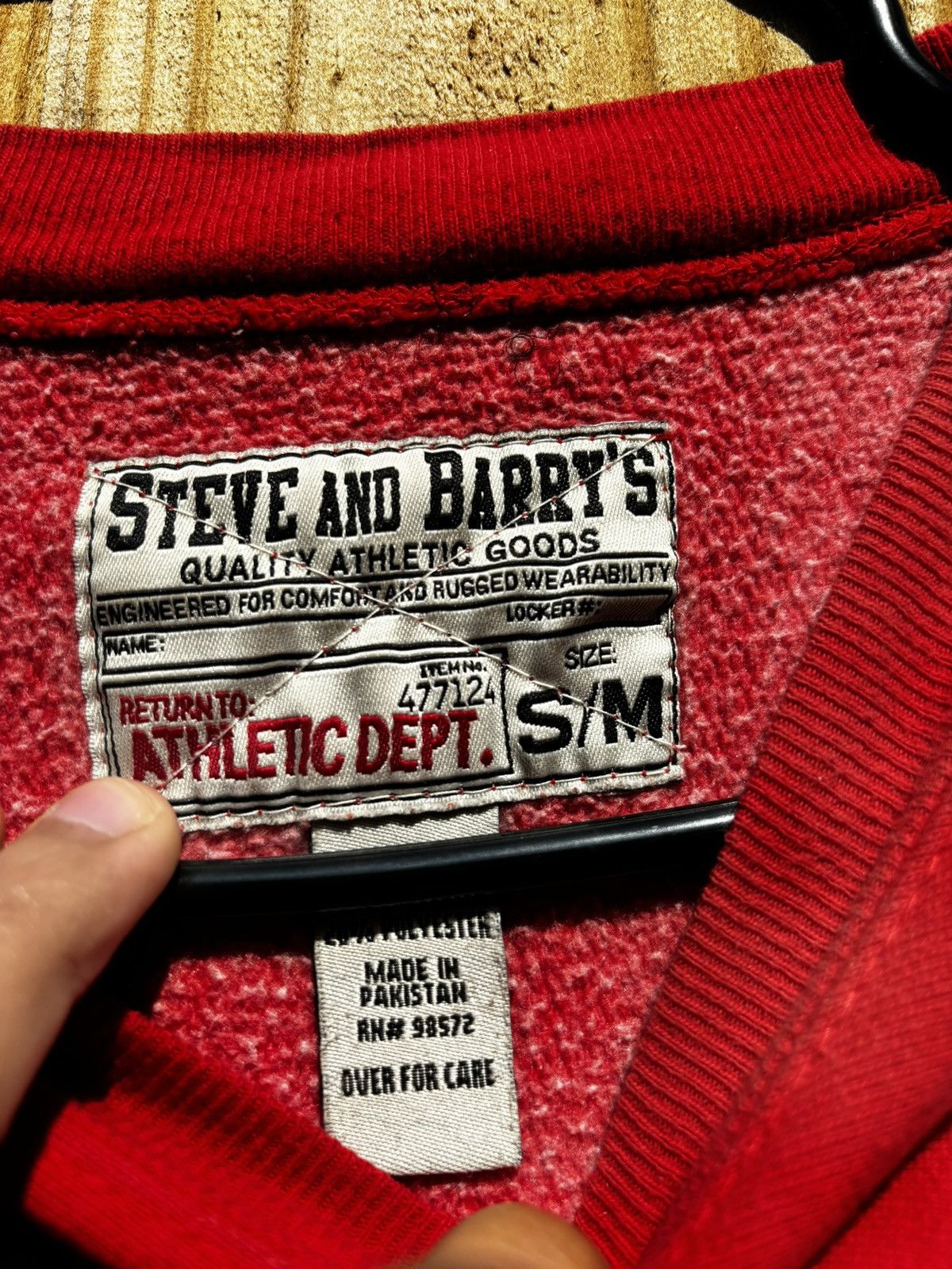 Steve And Barrys Vintage Wisconsin University Long Sleeve Size US S / EU 44-46 / 1 - 2 Thumbnail