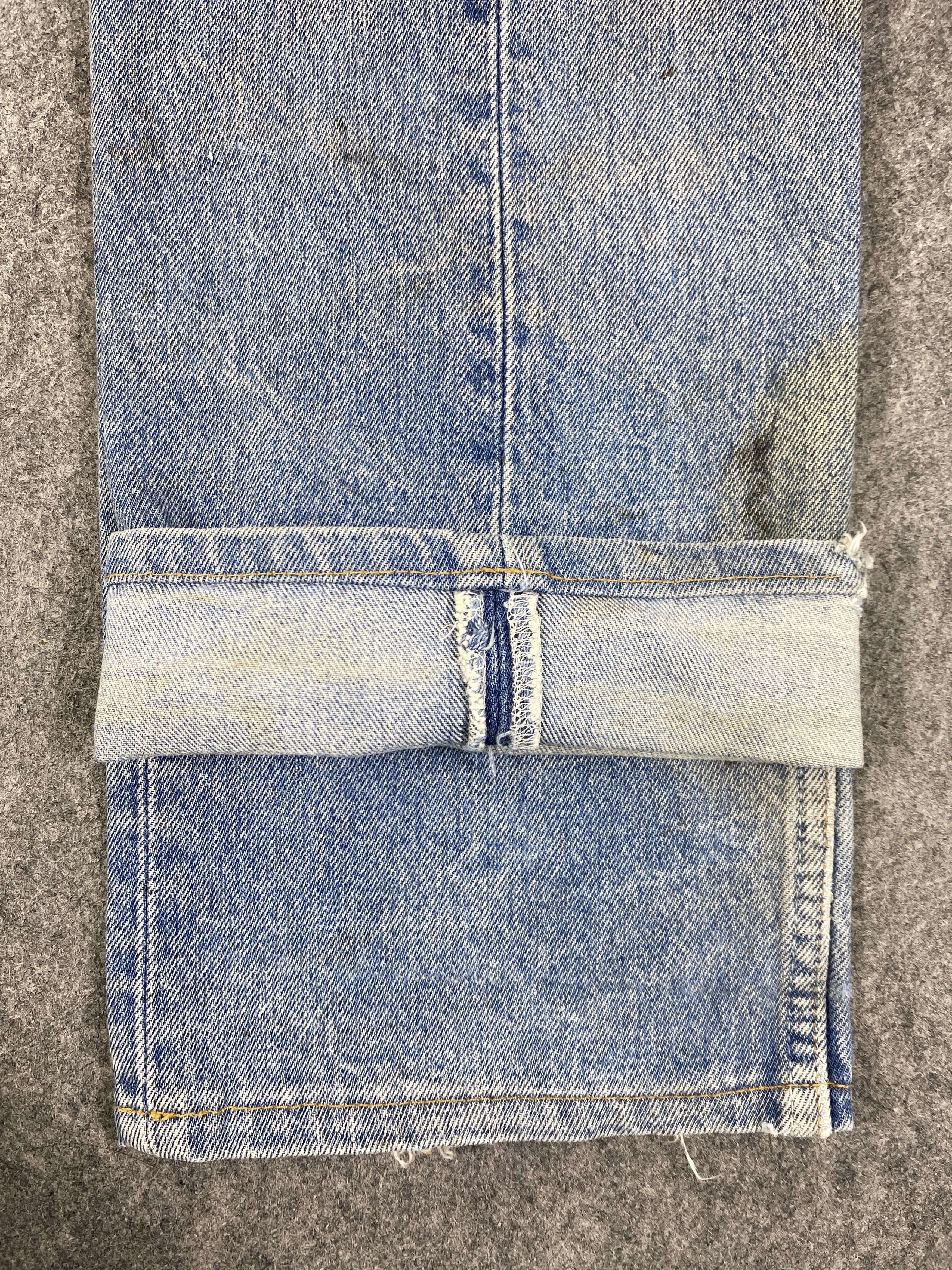 Japanese Brand Faded Blue Vintage Levis 501 USA Jeans 31x32 - JN3185 Size US 31 - 12 Thumbnail