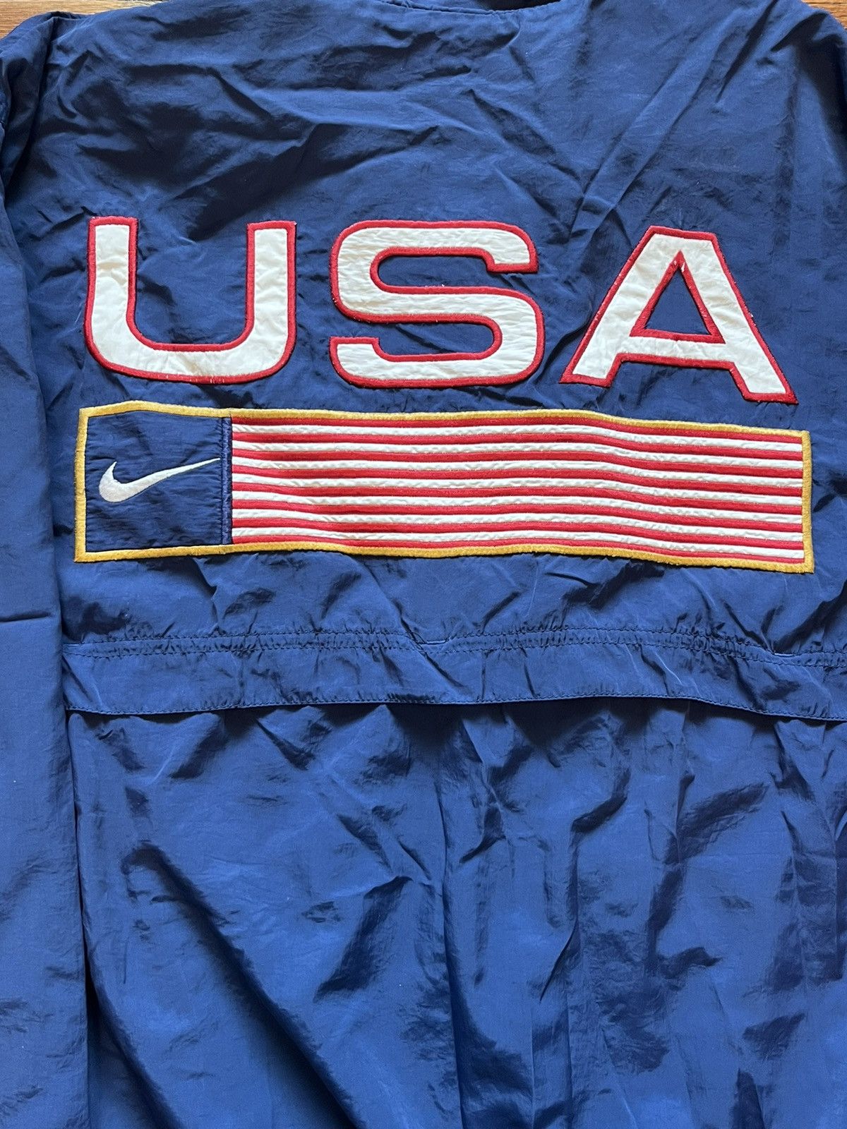 Nike × Vintage Y2K USA Nike Zip Up Jacket Size US M / EU 48-50 / 2 - 2 Thumbnail