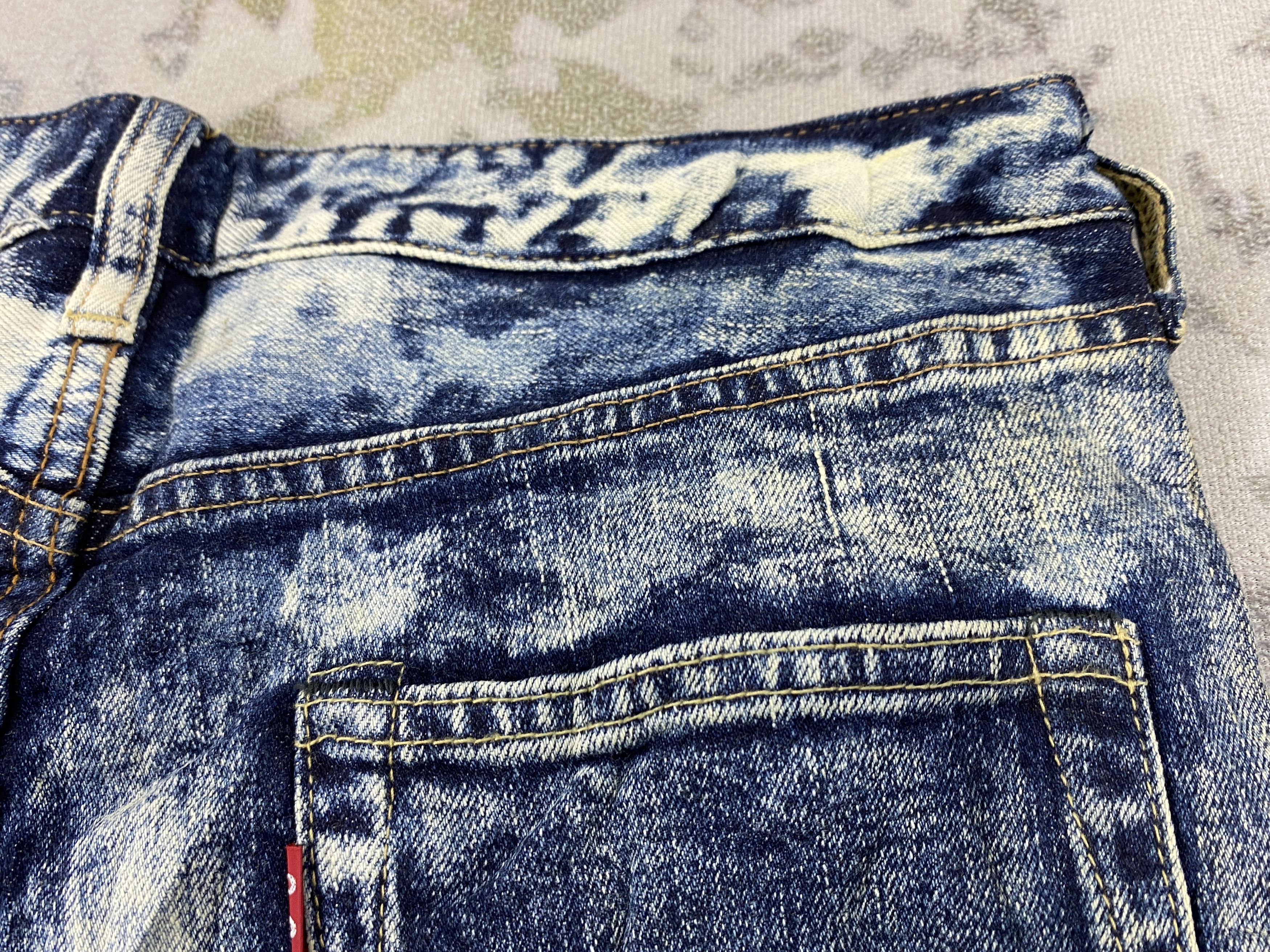 Kapital Redline Go To Hollywood KAPITAL STYLE 31x33 Denim-JN3782 Size US 31 - 13 Thumbnail