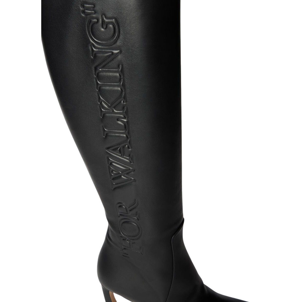 Off-White OFF-WHITE For Walking Loop Black Boots New & Authentic (Wome Size US 7 / IT 37 - 3 Thumbnail