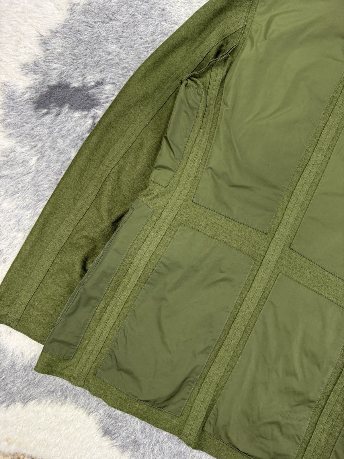 Yohji Yamamoto FW2013 YohjiYamamoto x Adidas Y-3 Utility Padded Wool Blazer Size US M / EU 48-50 / 2 - 15 Thumbnail