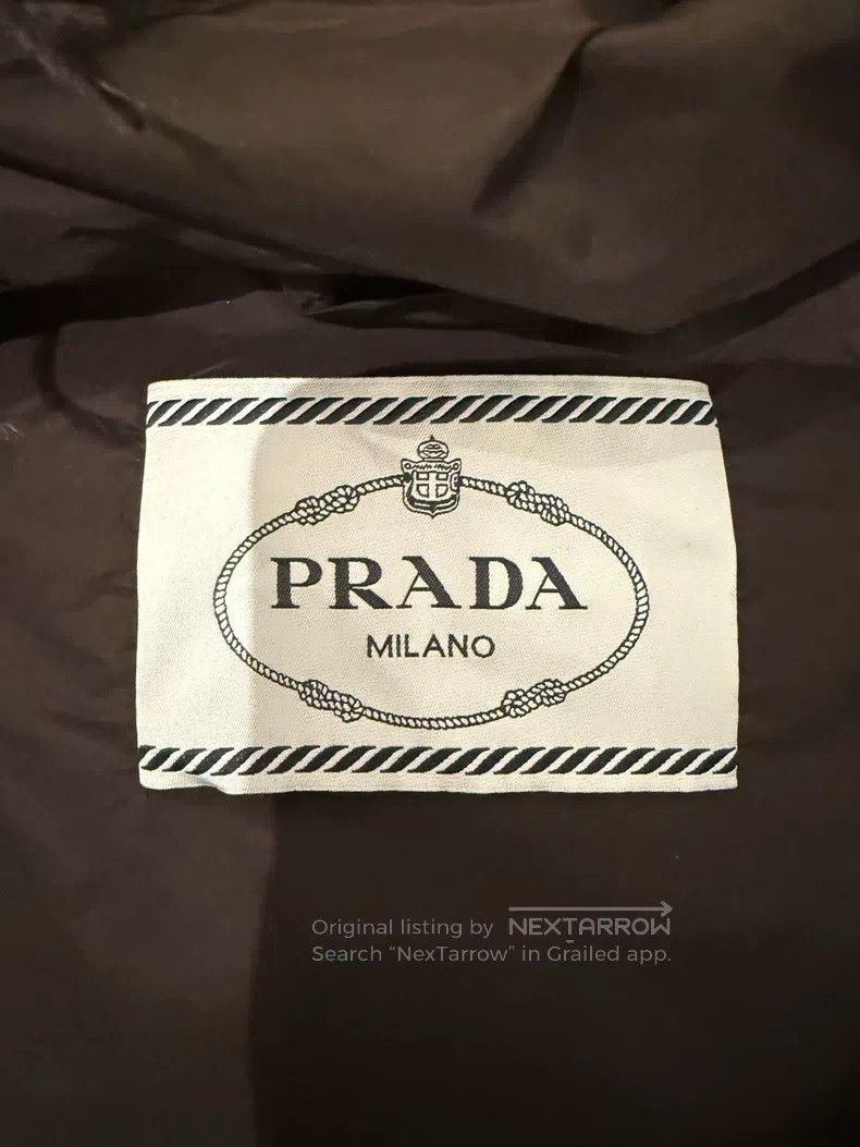 Prada Prada Black show nylon woollen coat Size XS / US 0-2 / IT 36-38 - 3 Thumbnail