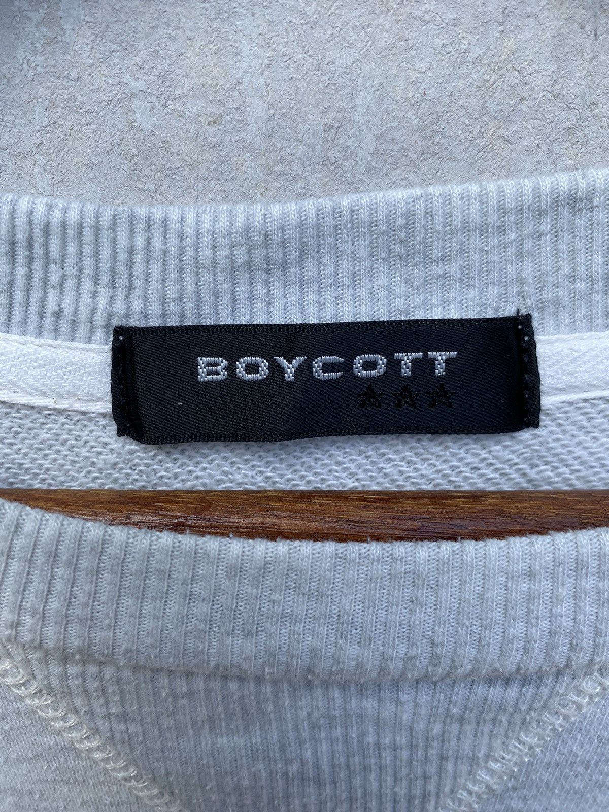 Boycott × Vintage Vintage Japanese Brand Boycott Sweatshirt Jumper Crewneck Size US L / EU 52-54 / 3 - 7 Thumbnail
