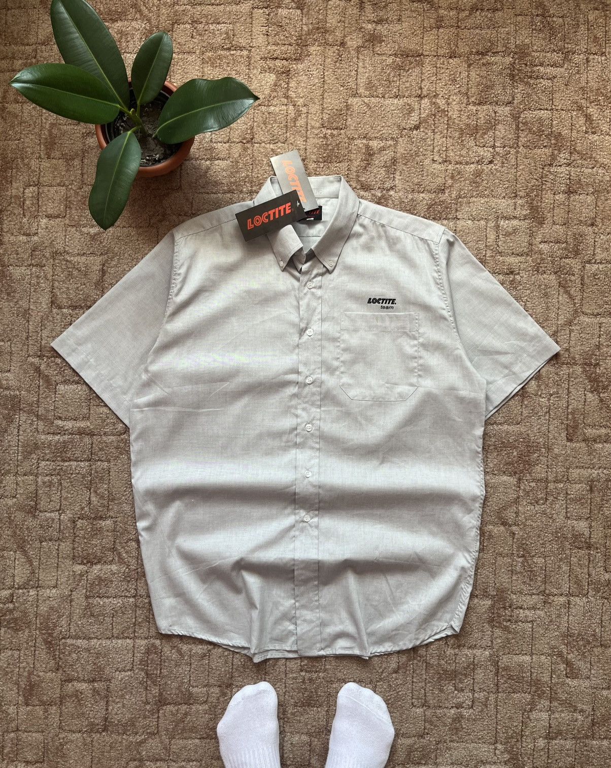 Mercedes-Benz Vintage Loctite Mercedes-Benz Mclaren Racing Gray New Shirt Size US XL / EU 56 / 4 - 4 Thumbnail