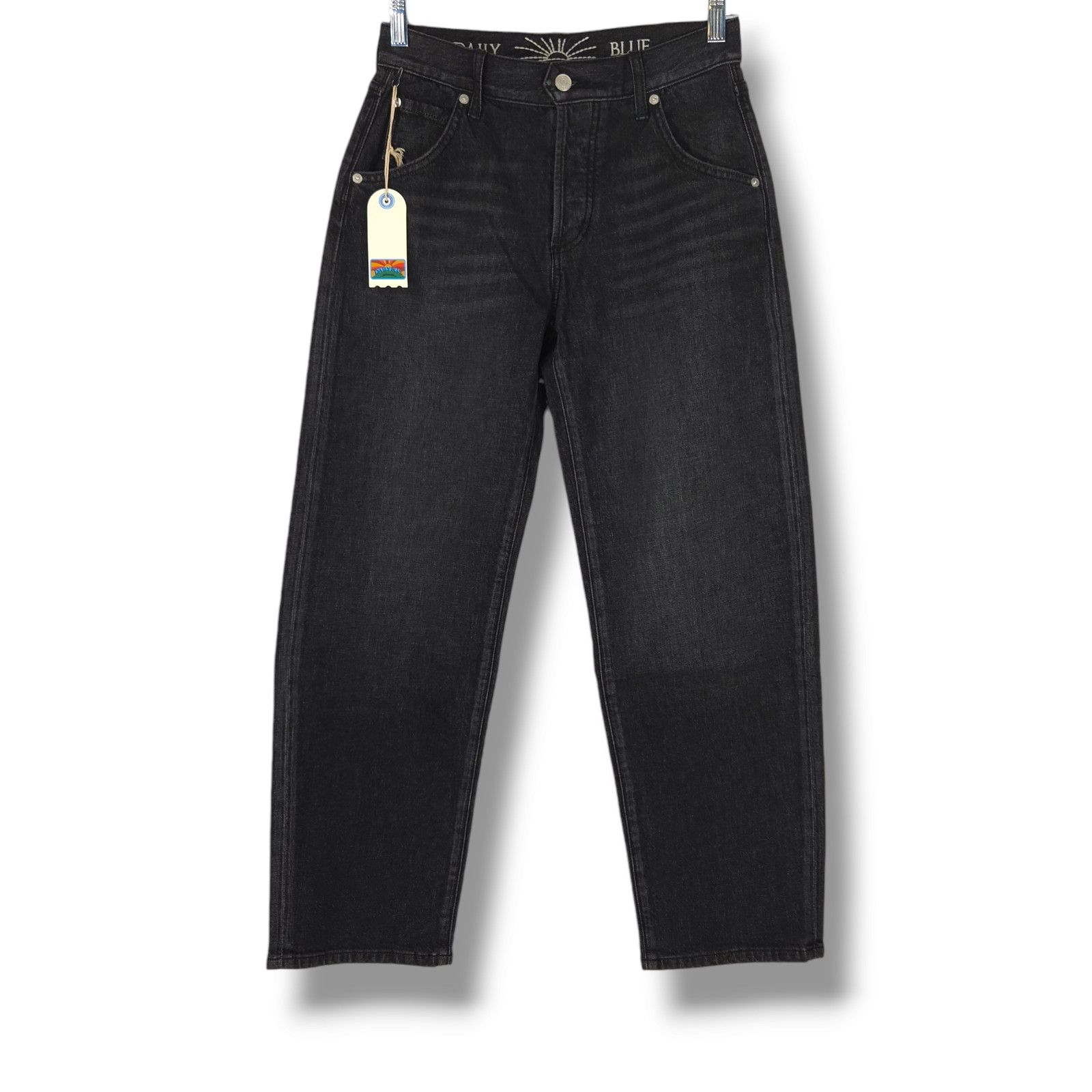 AG Adriano Goldschmied NWT Daily Blue Adriano Goldschmied Mantra Barrel Jeans Sz 25 Size 25" / US 0 / IT 36 - 4 Thumbnail