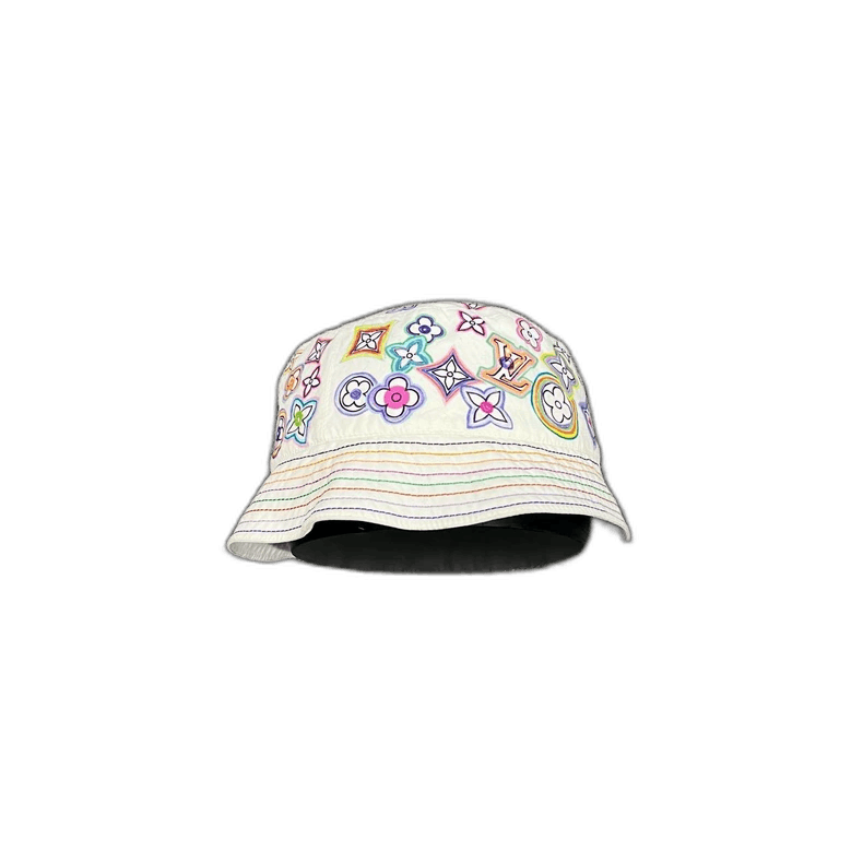 Louis Vuitton louis vuitton colorful graffiti bucket hat Size ONE SIZE - 1 Thumbnail