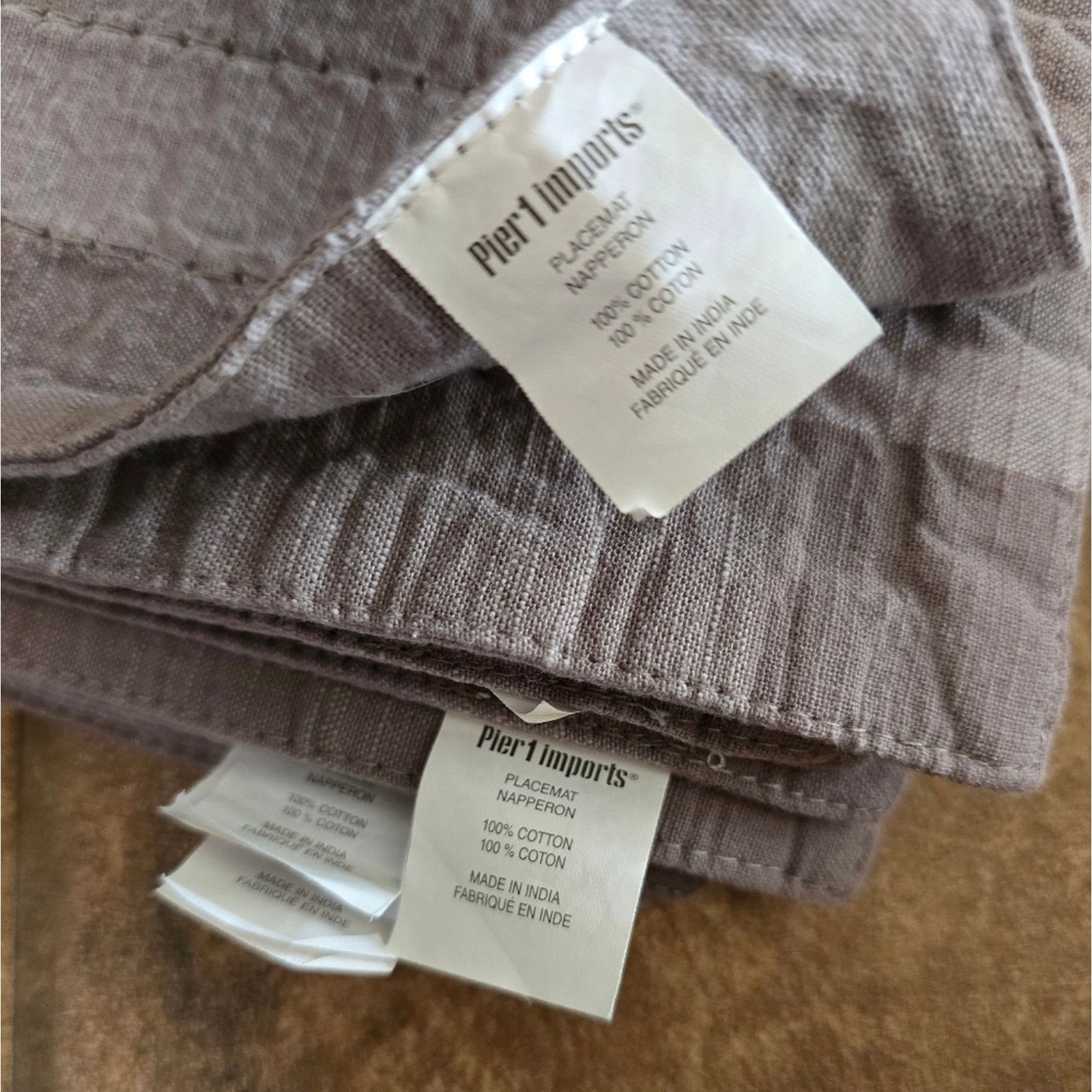Other Grey | PIER 1 | Detailed Placemat 12 Bundle Size ONE SIZE - 3 Thumbnail