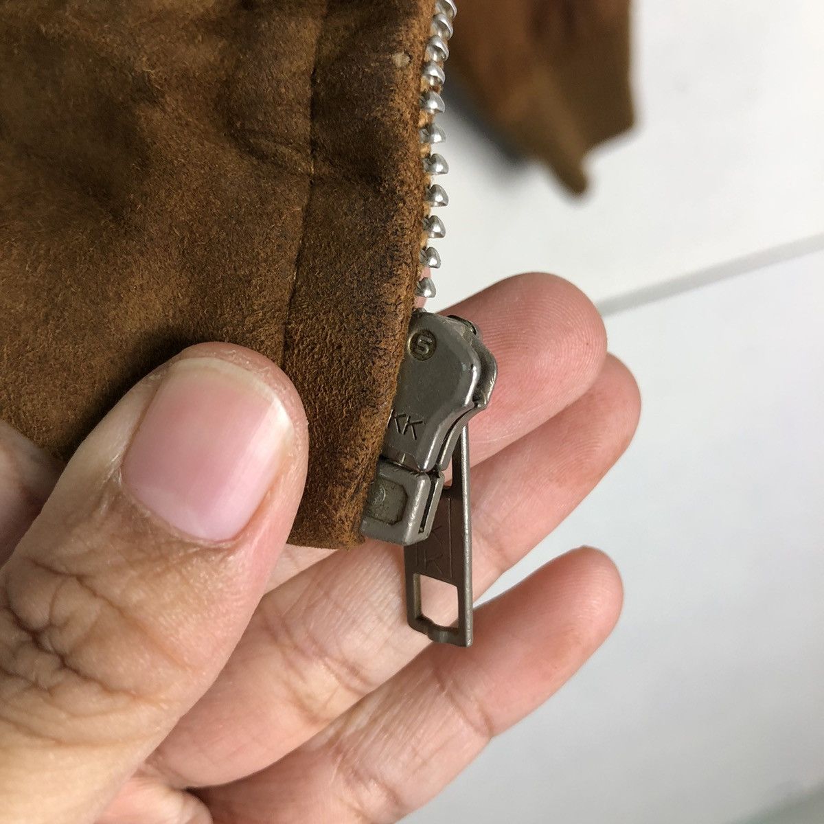 Japanese Brand 🔥Vintage Bomber Jacket Genuine Suede Leather Issey Miyake Size US L / EU 52-54 / 3 - 17 Thumbnail