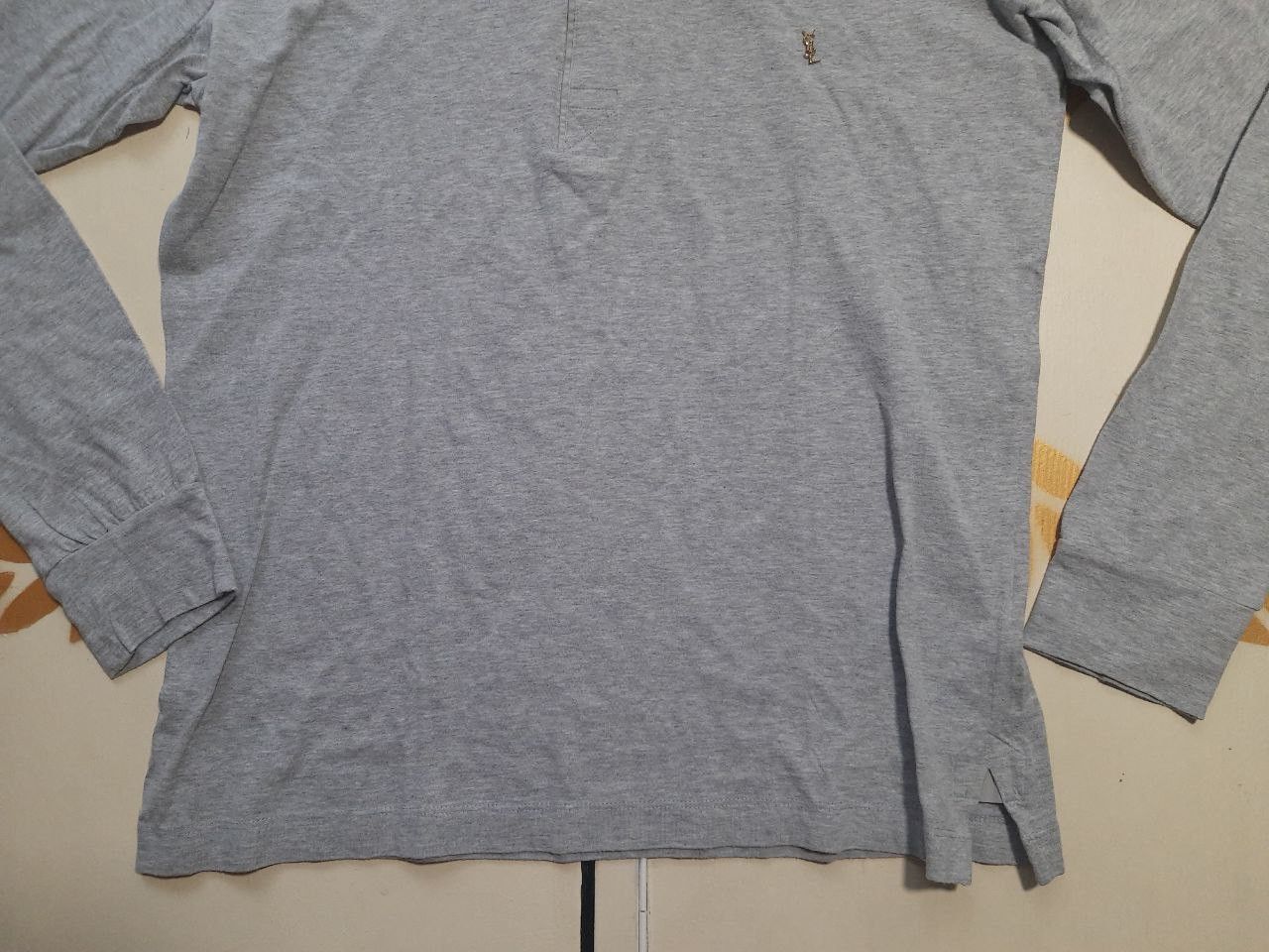 Yves Saint Laurent YSL Rive Gauche Long Sleeve Shirt Size US L / EU 52-54 / 3 - 5 Thumbnail
