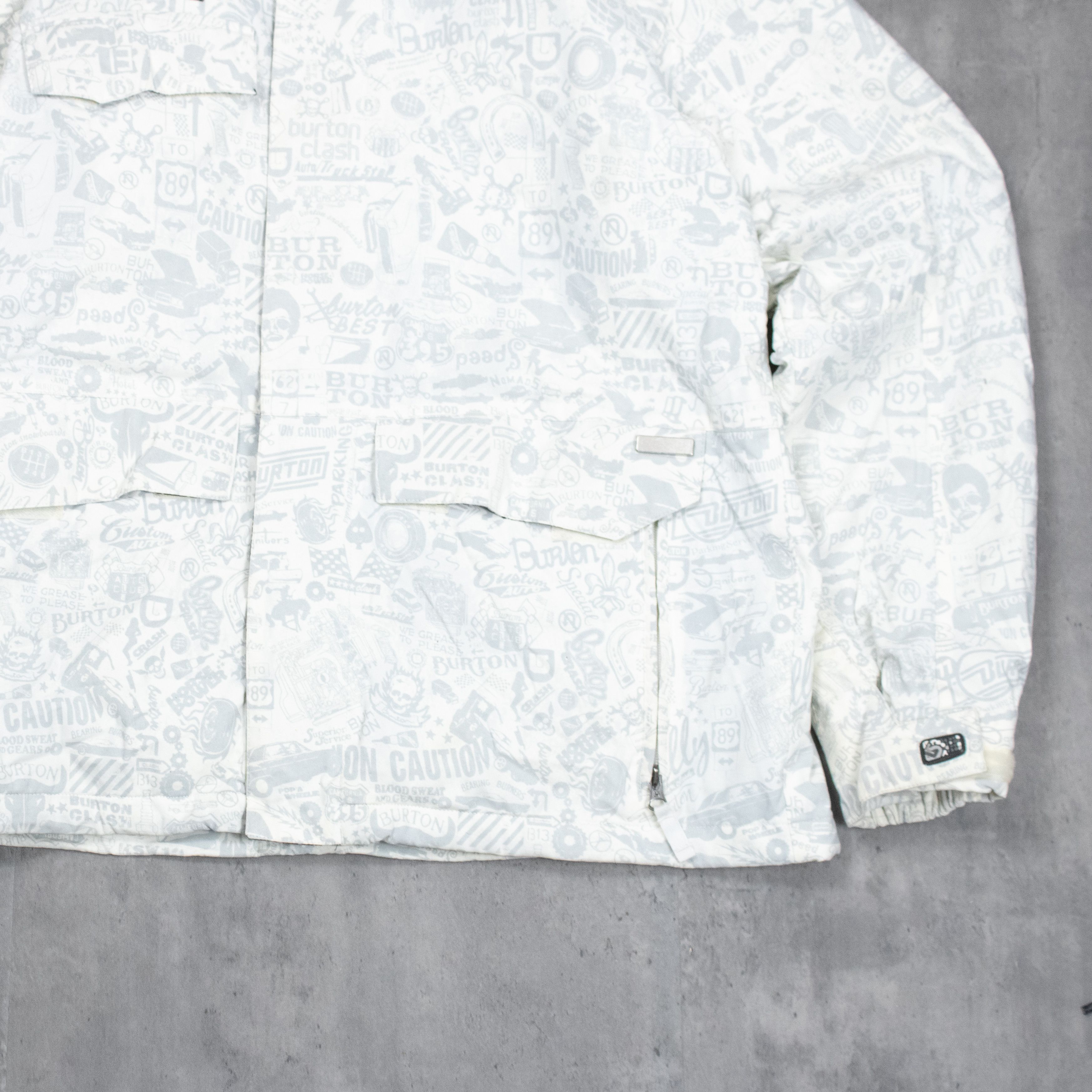 Burton Vintage Y2K 2000's Burton AOP Graphic Snowboard Jacket Size US M / EU 48-50 / 2 - 3 Thumbnail