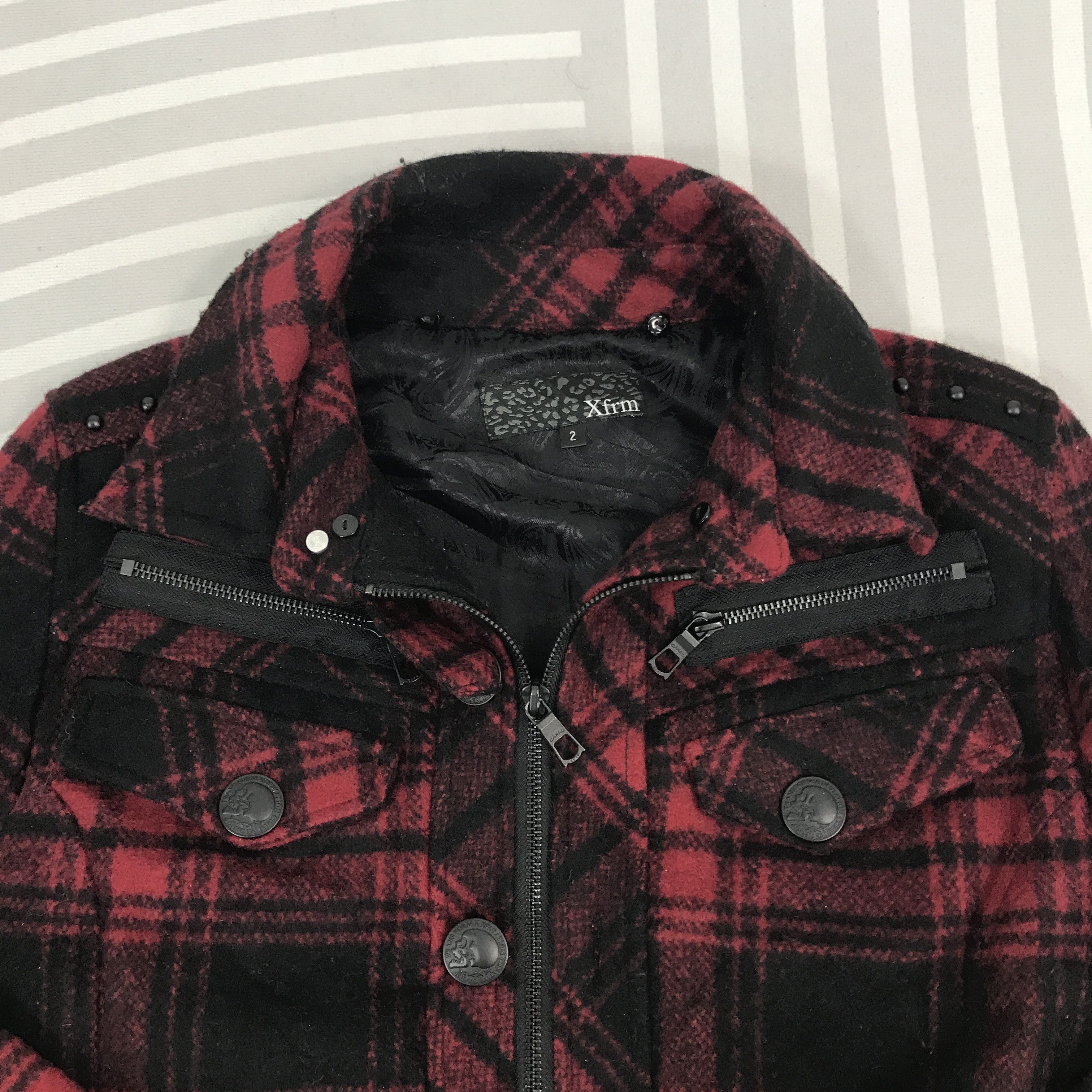Japanese Brand × Vintage Vintage Xfrm japan Punk design not ifsixwasnine Jacket Size US M / EU 48-50 / 2 - 8 Thumbnail