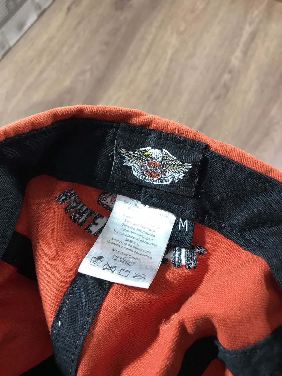 Harley Davidson × Vintage Vintage Harley Davidson Motor Cycles Cap Size M Size ONE SIZE - 10 Thumbnail