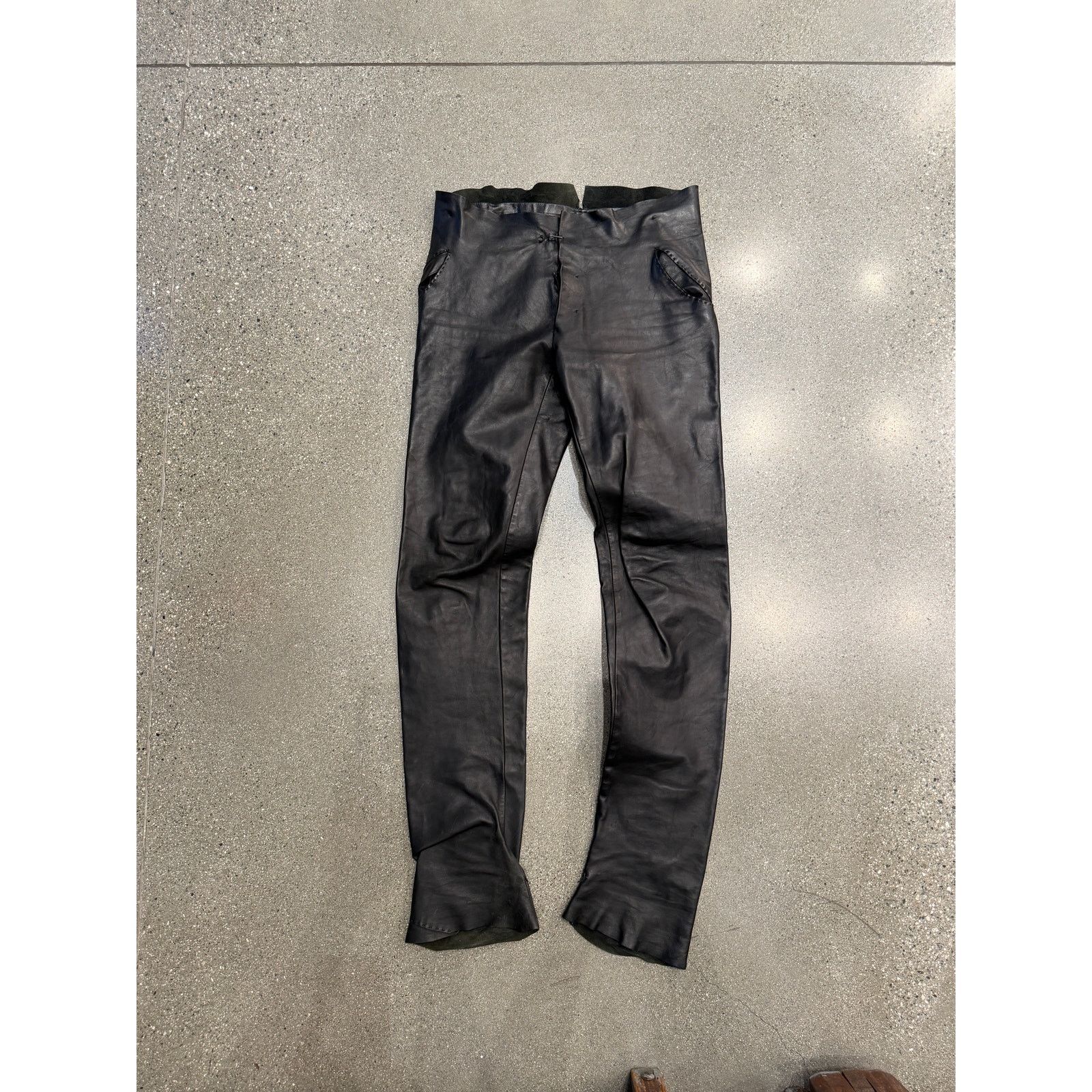 Ma+ MA+ Black Leather Pants Size US 32 / EU 48 - 11 Thumbnail