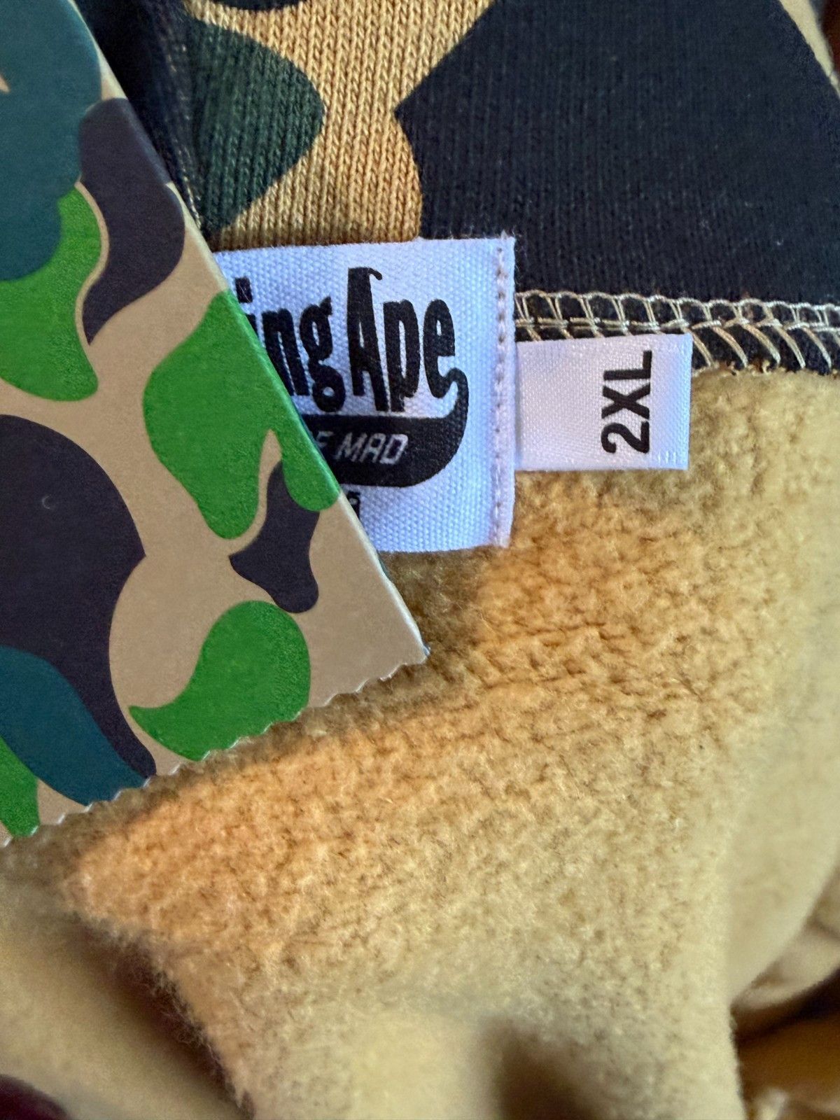 Bape BAPE 1st Camo Shark Full Zip Hoodie PONR Yellow XXL Size US XXL / EU 58 / 5 - 9 Thumbnail