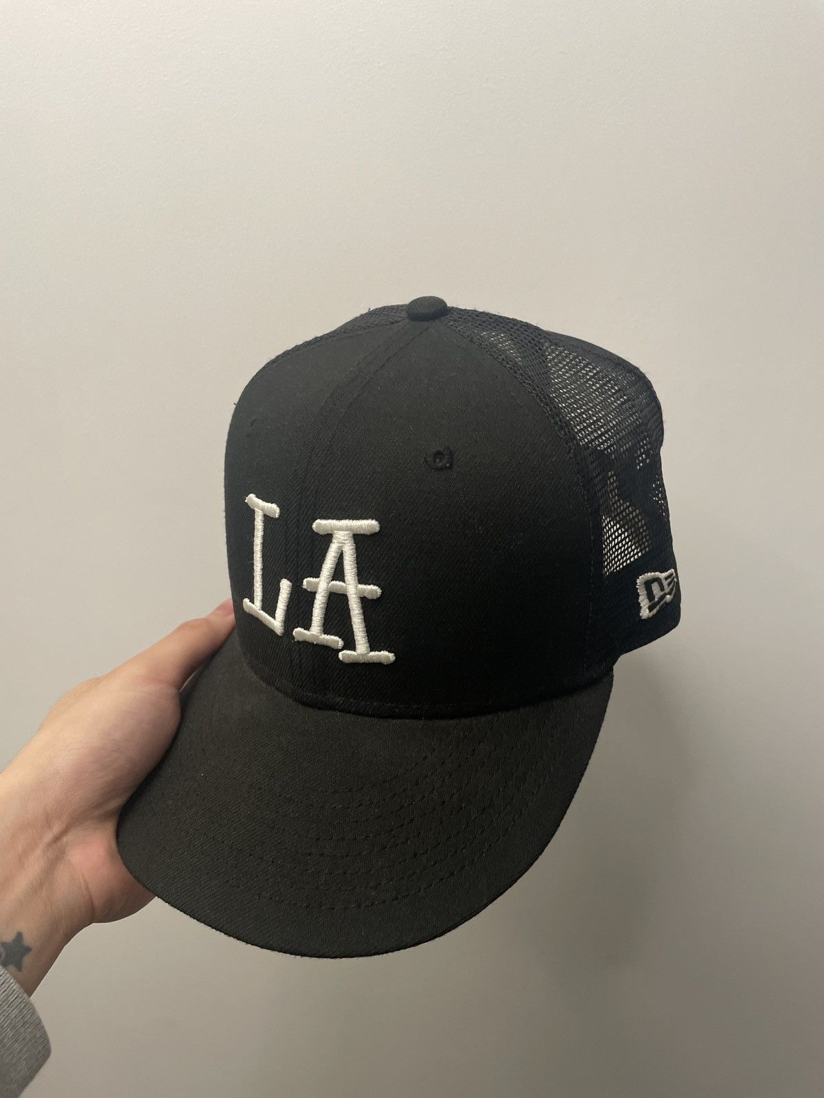 Stussy × Vintage Stussy x New Era 59Fifty trucker Size 36 - 1 Thumbnail