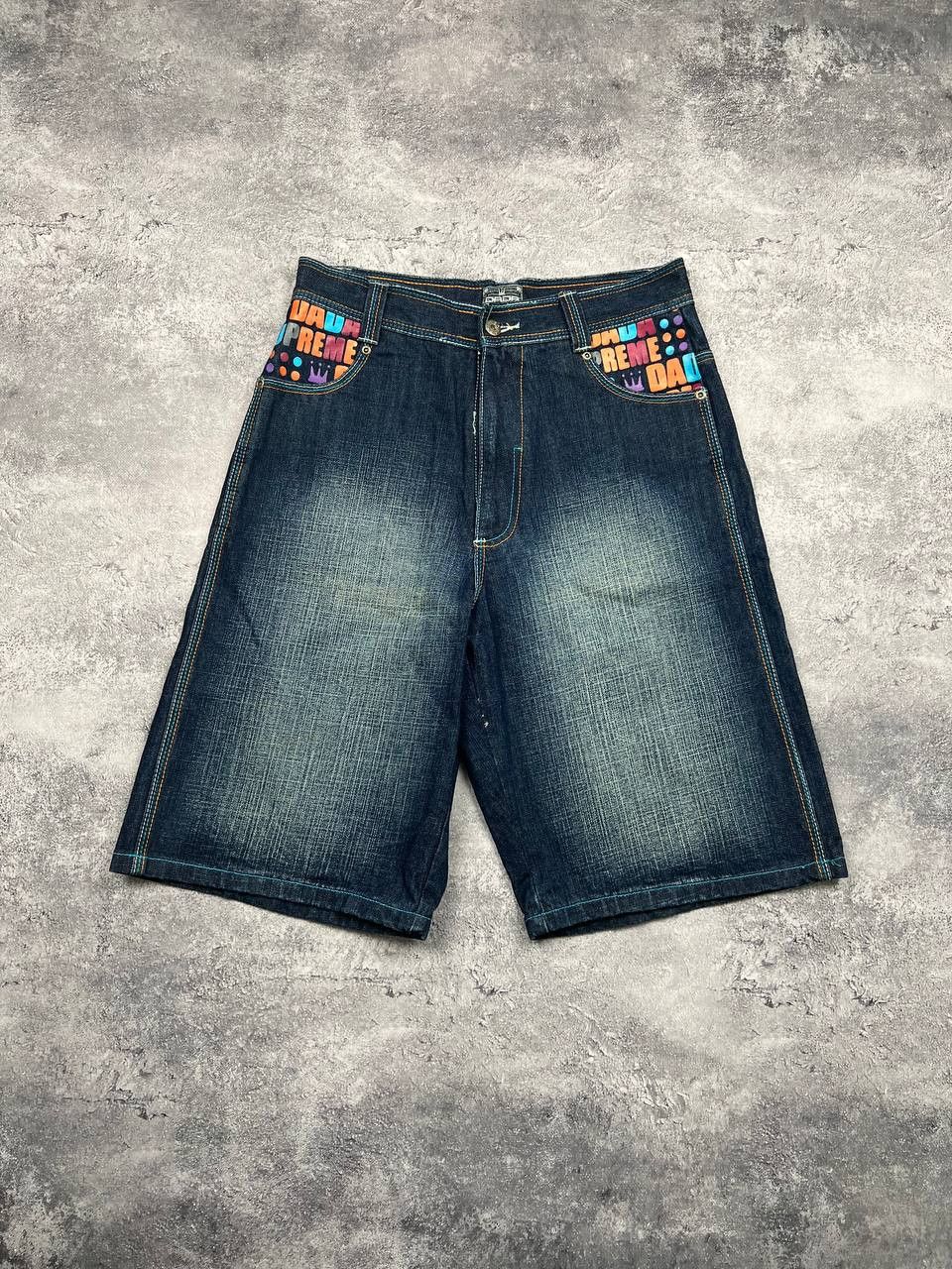 JNCO Vintage DADA SUPERME JNCO Style Wide Shorts SK8 Y2K Monogram Size US 30 / EU 46 - 1 Thumbnail