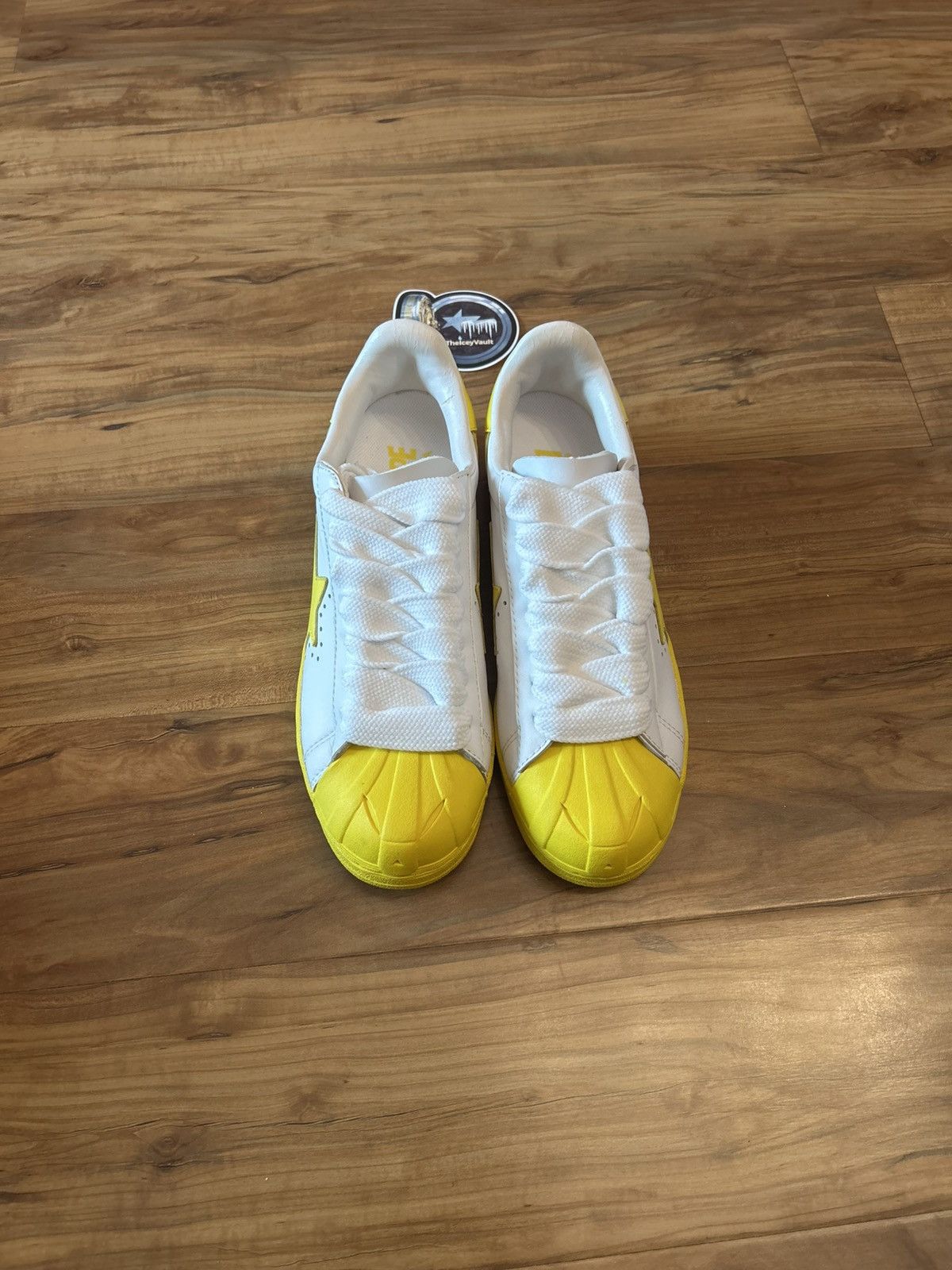 Bape DS Bape OG White and Yellow Skullstas Size US 8.5 / EU 41-42 - 8 Thumbnail