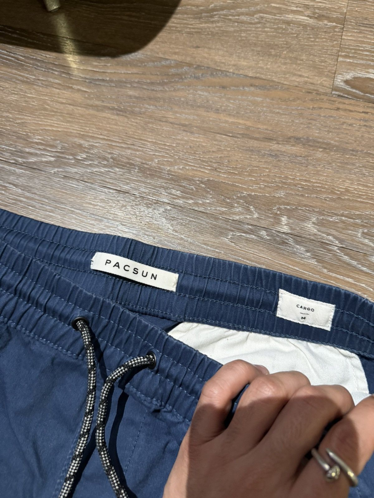 Pacsun × Vintage Navy blue cargo pants Size US 32 / EU 48 - 3 Thumbnail