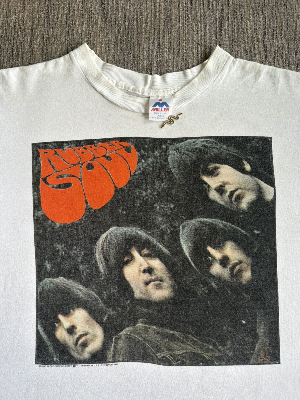 Vintage 90’s The Beatles Rubber Soul Band Rock UK Rare