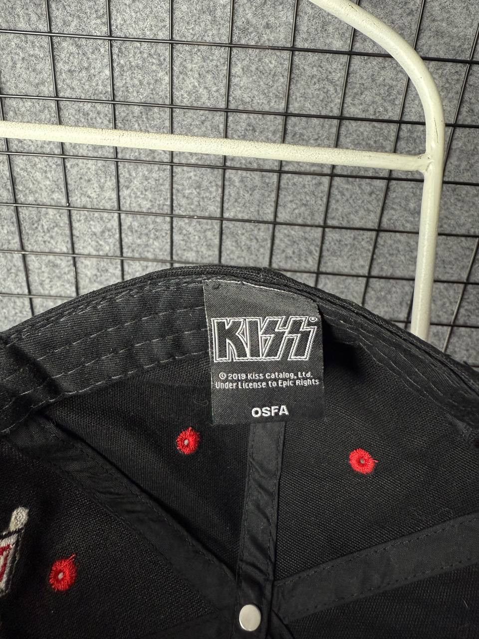 KISS Kiss bassebal cap logo emboroidered size M\L Size ONE SIZE - 7 Thumbnail