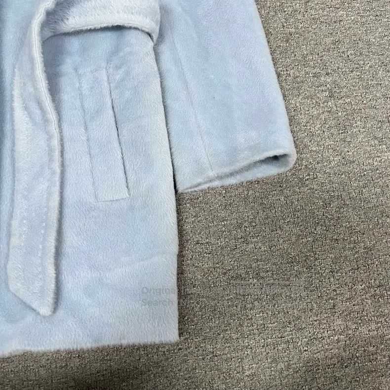 Max Mara Max Mara Alpaca Wool Baby Blue Overcoat Size XS / US 0-2 / IT 36-38 - 3 Thumbnail