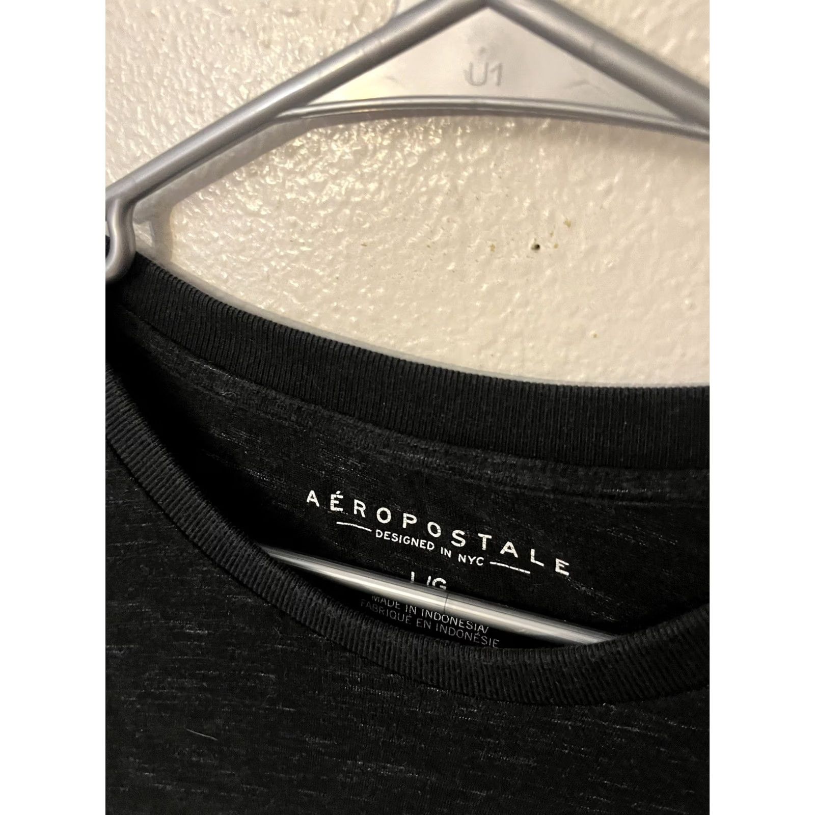 Aeropostale Aeropostale T-Shirt Mens Size Large Black Graphic Tee Long Sleeve Size US L / EU 52-54 / 3 - 2 Thumbnail