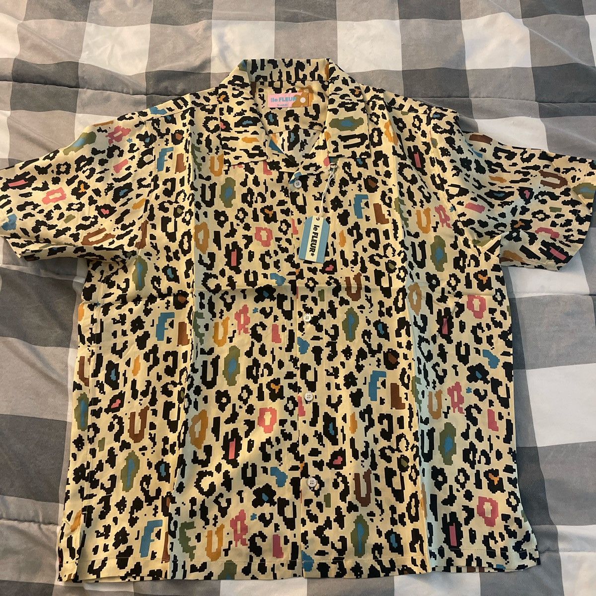 image of Golf Wang Golf Le Fleur Digi Camo Shirt, Men's (Size XL)