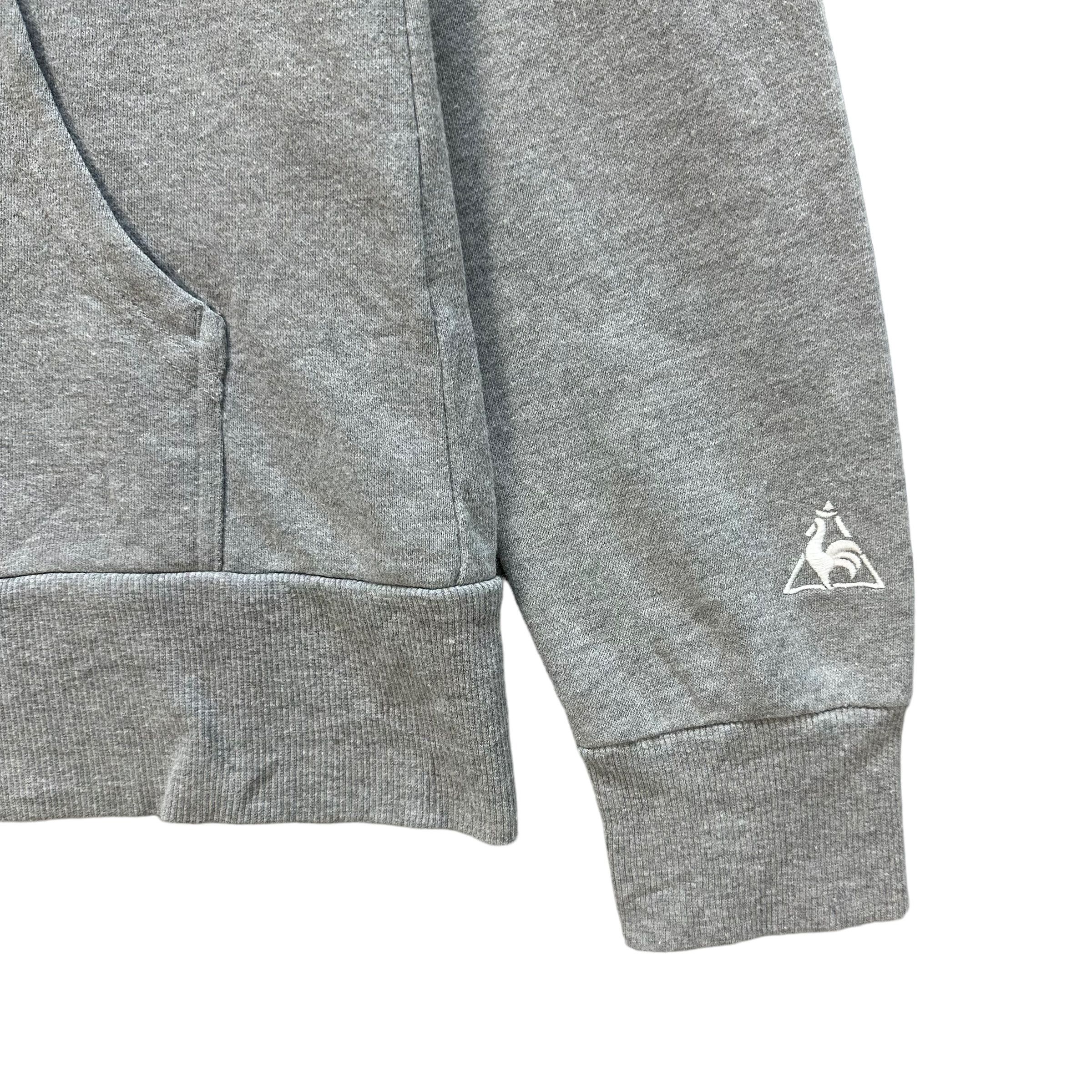 Le Coq Sportif LE COQ SPORTIF Big Logo Zipper Hoodie Sweatshirt #A5-0129 Size L / US 10 / IT 46 - 7 Thumbnail