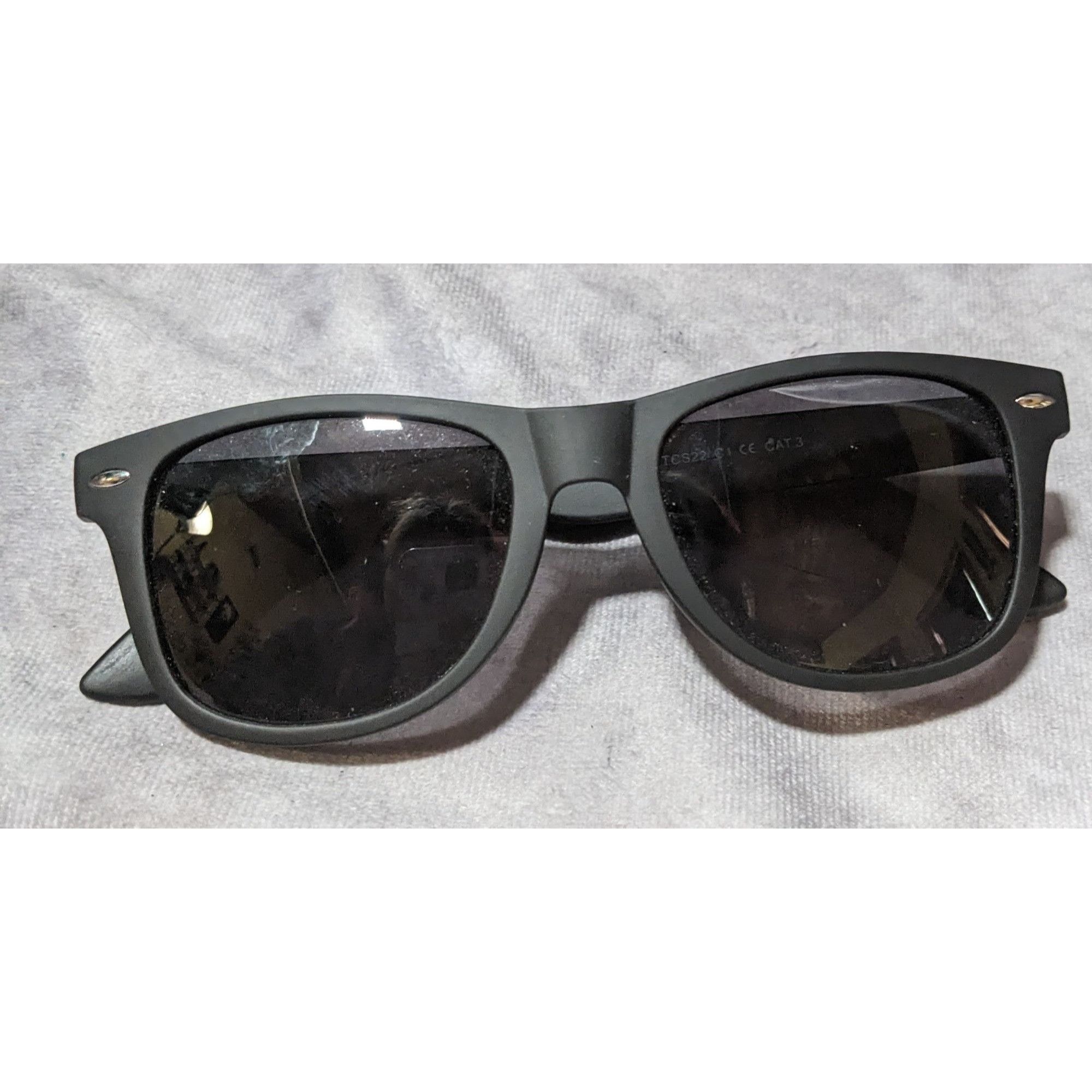 Other Retro Black Kaliyadi Velvet Touch Sunglasses Size ONE SIZE - 4 Thumbnail