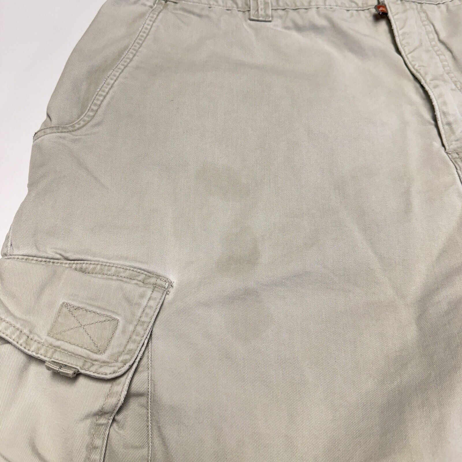 Quiksilver Quiksilver Cargo Shorts Mens 38 White Surf Skate Baggy Y2K Size US 38 / EU 54 - 4 Thumbnail