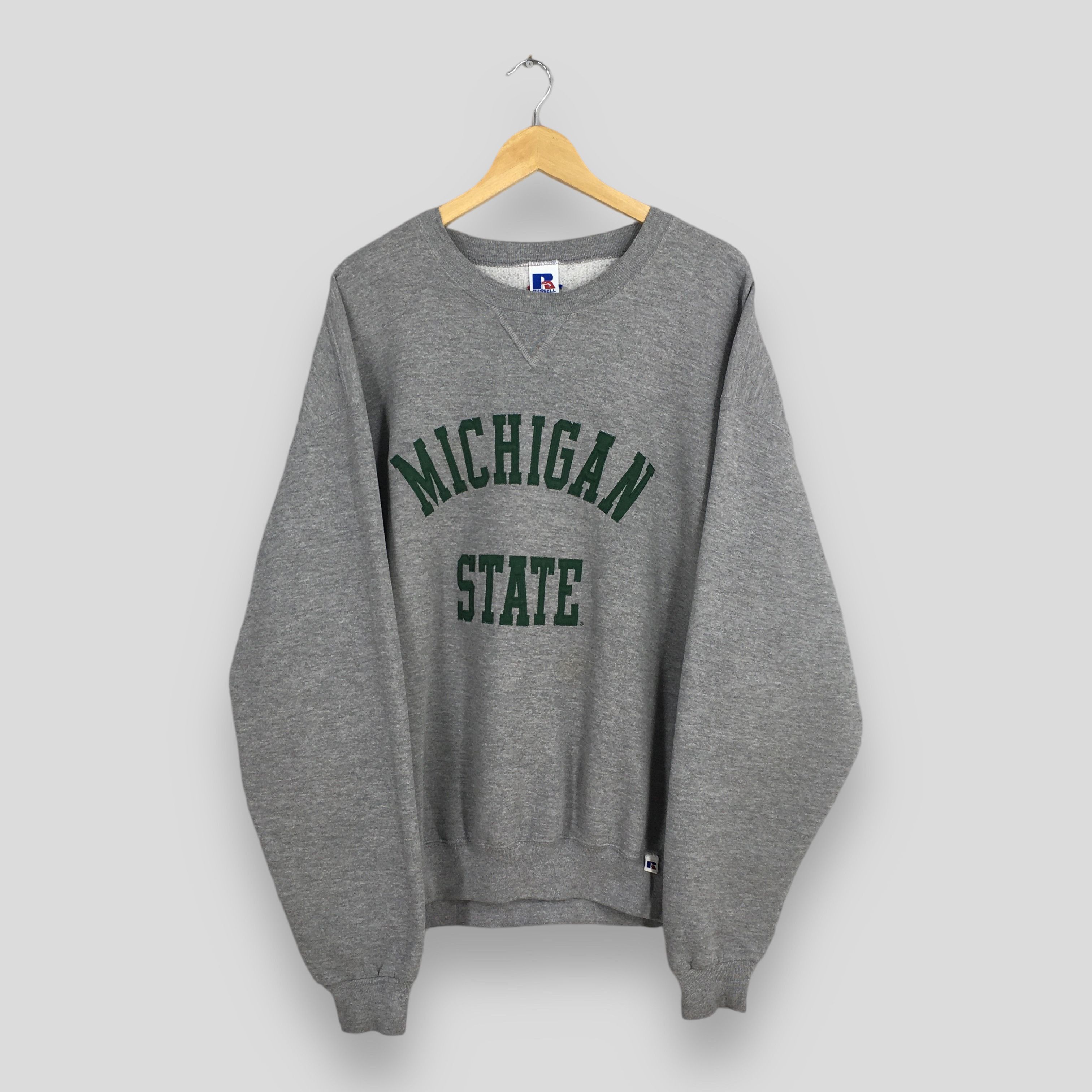 NCAA × Russell Athletic Vintage MSU Michigan State Sweatshirt XLarge Size US XL / EU 56 / 4 - 1 Thumbnail