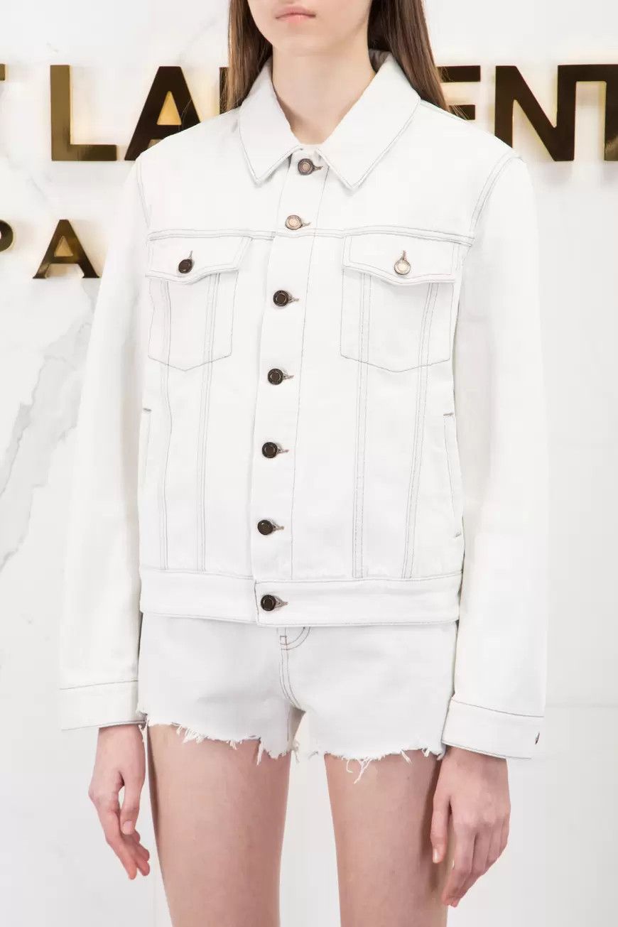 o1bcso1str1124 Boyfriend Jacket in Off White