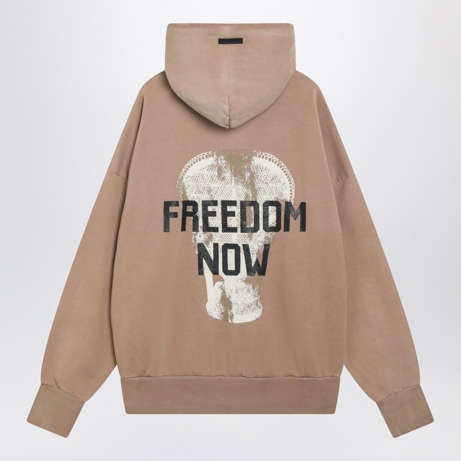 Fear of God o1d2blof0226 Hoodie in Sand Size US M / EU 48-50 / 2 - 2 Thumbnail
