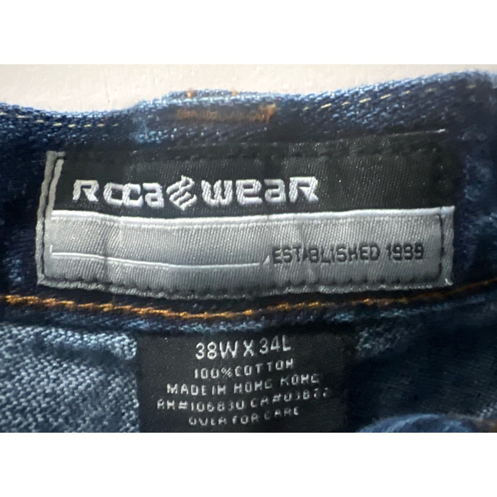 Rocawear Rocawear Jeans Baggy 38x34 Jeans Blue Wide-Leg Men 38 Regular Inseam 34 Rocawear Jeans Baggy 38x34 Blue Men Size US 38 / EU 54 - 6 Thumbnail