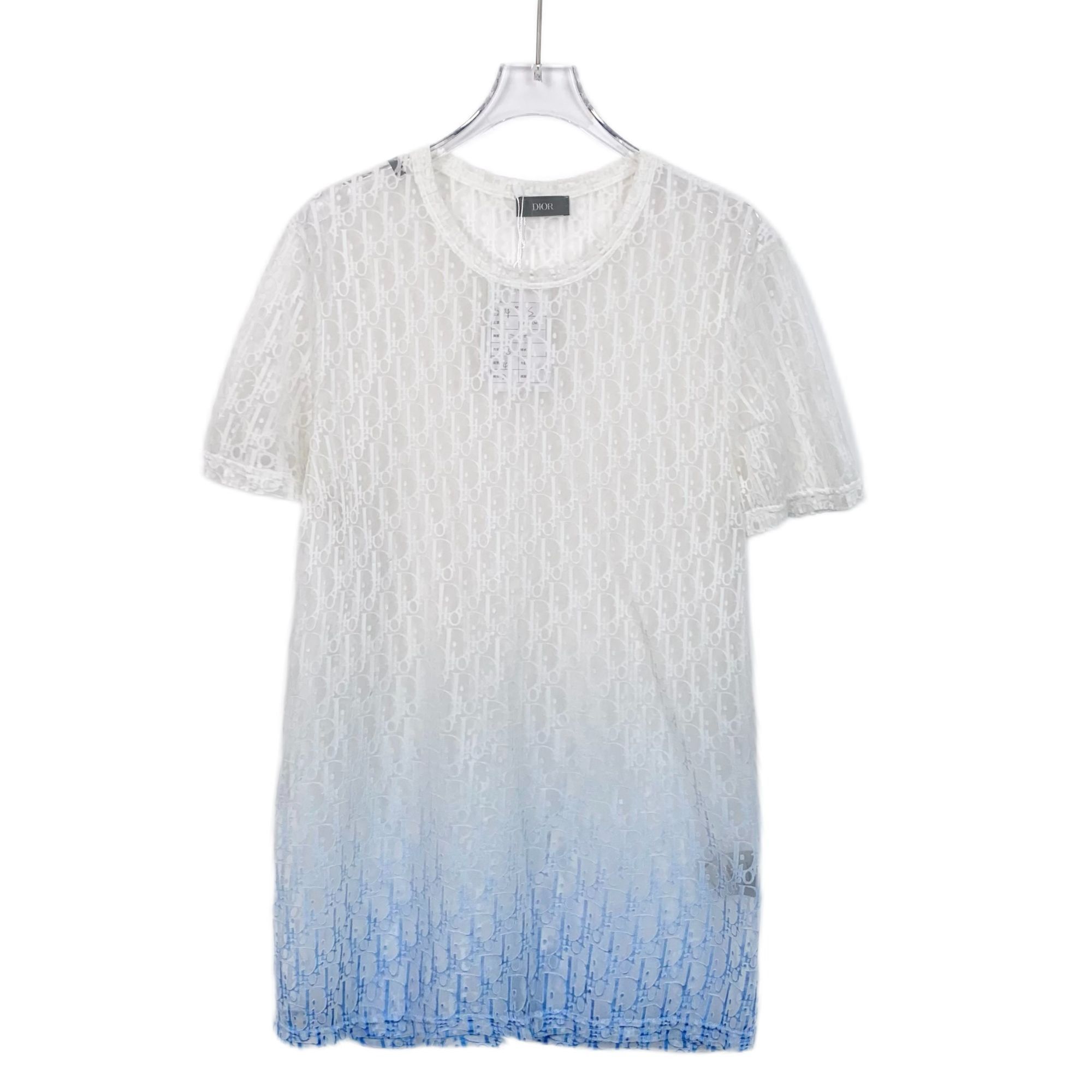 Dior Dior Gradient Logo Print Round Neck T-Shirt (Size S) Size US S / EU 44-46 / 1 - 1 Thumbnail