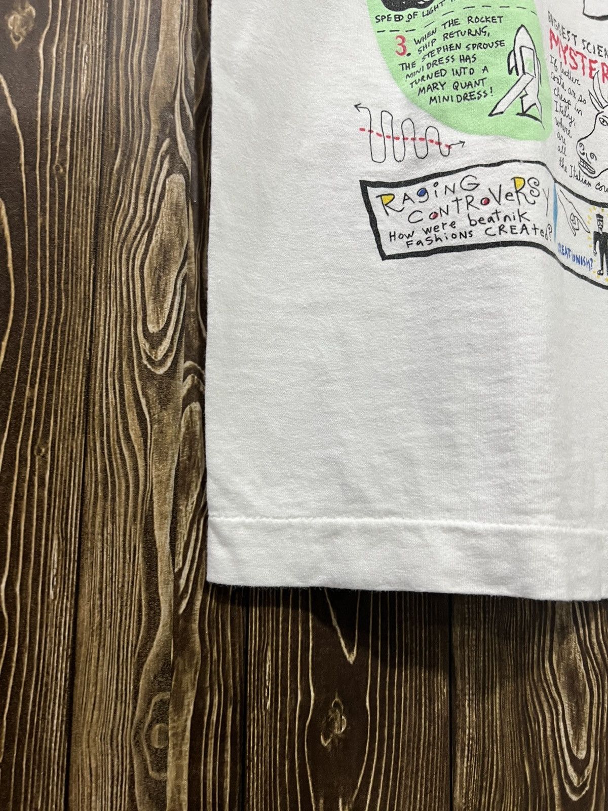 Vintage Vintage The Science Of Fashion Art Rare Tshirt Size US L / EU 52-54 / 3 - 5 Thumbnail