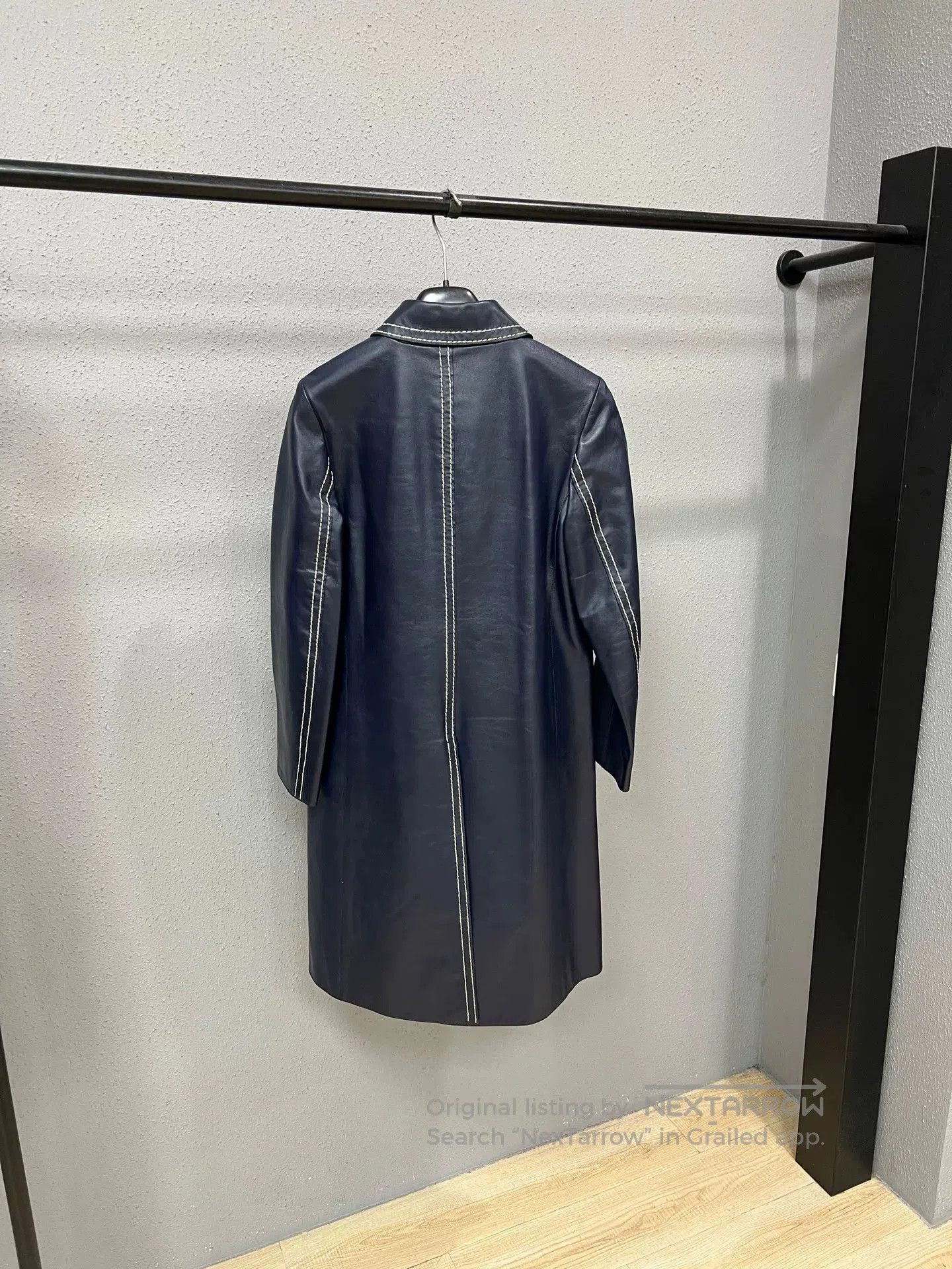 Prada Prada Runway Stitch Leather Trench. Size S / US 4 / IT 40 - 2 Thumbnail
