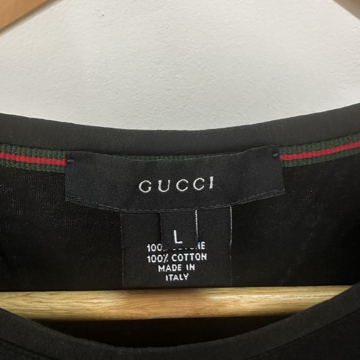Gucci Gucci Basic T Shirt Size US L / EU 52-54 / 3 - 6 Thumbnail