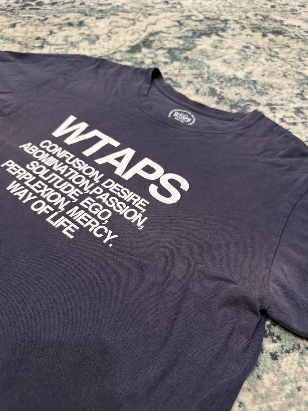 Wtaps WTAPS SUNFADED SPELLOUT SHIRT Size US M / EU 48-50 / 2 - 5 Thumbnail
