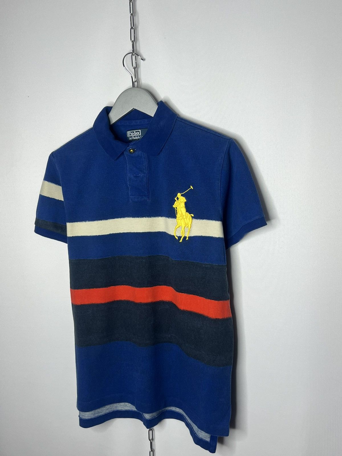Vintage 🐎Vintage Polo Ralph Lauren R-35 Big Pony Polo Shirt🐎 Size US M / EU 48-50 / 2 - 3 Thumbnail