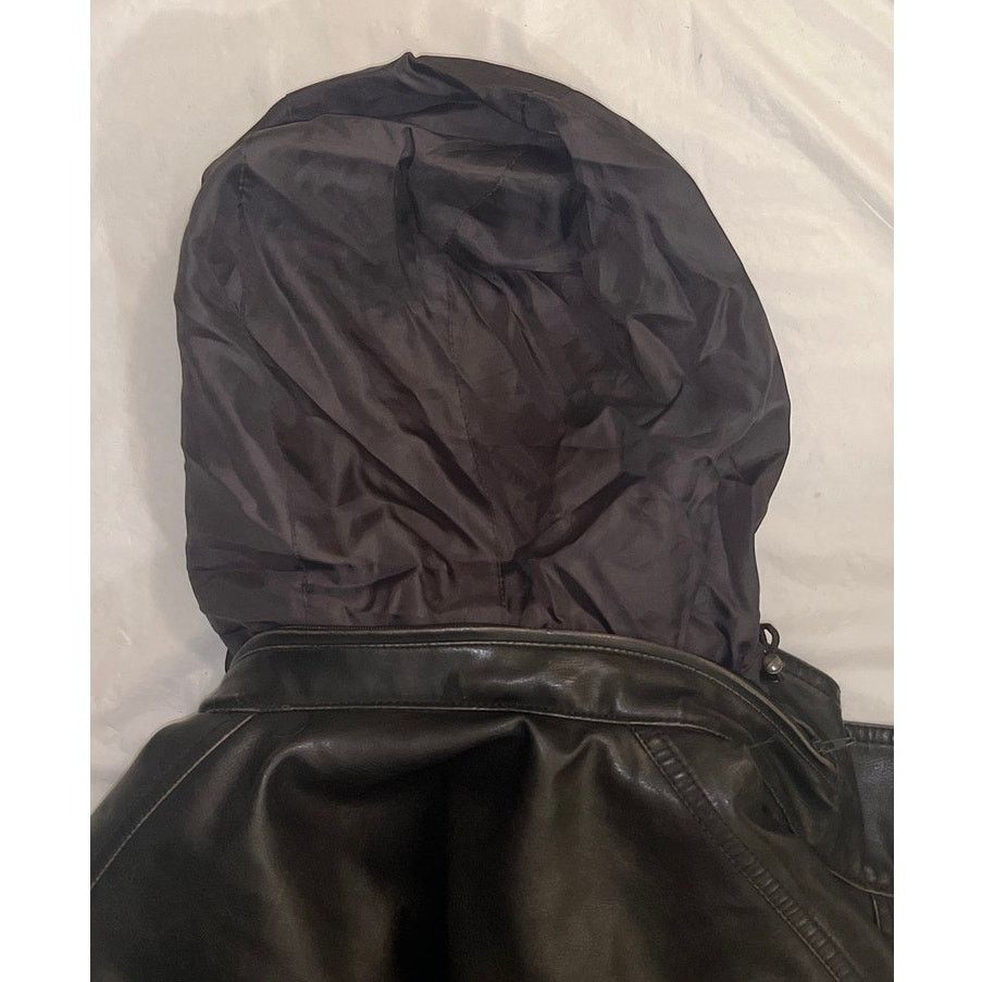 Levi's Levi's Faux Leather Sherpa Military Bomber Jacket W/ Hood Size US M / EU 48-50 / 2 - 5 Thumbnail