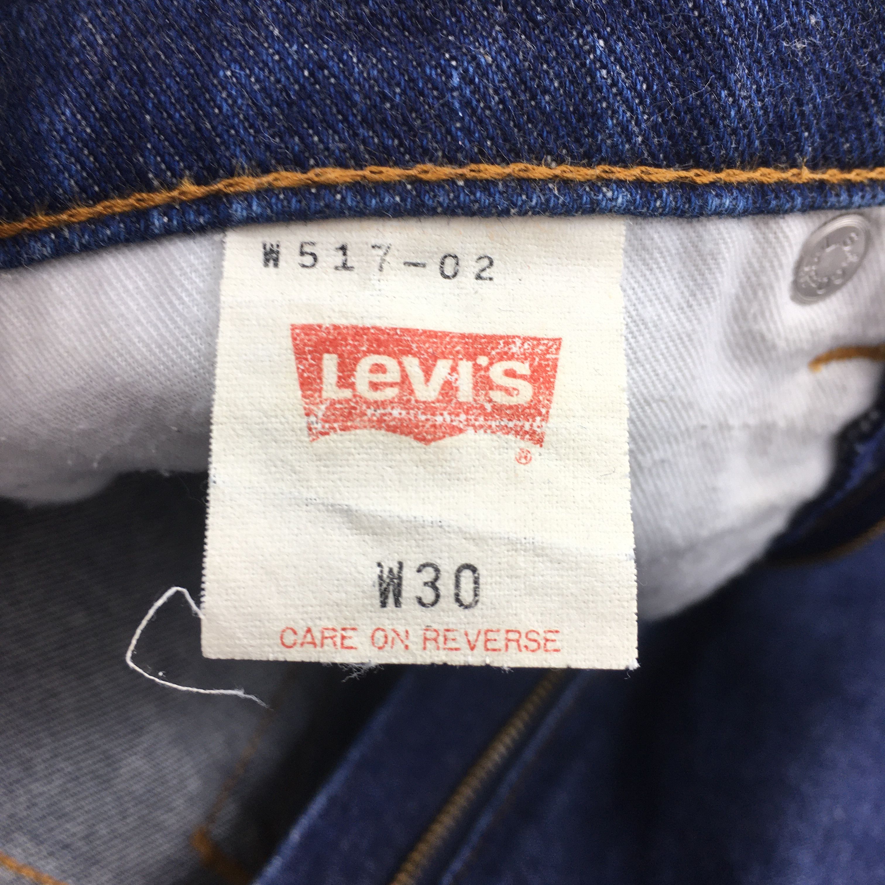 Levi's Size 25x28 Vtg Levis 517 Stonewash Flare Bootcut Jeans S339 Size 25" / US 0 / IT 36 - 13 Thumbnail