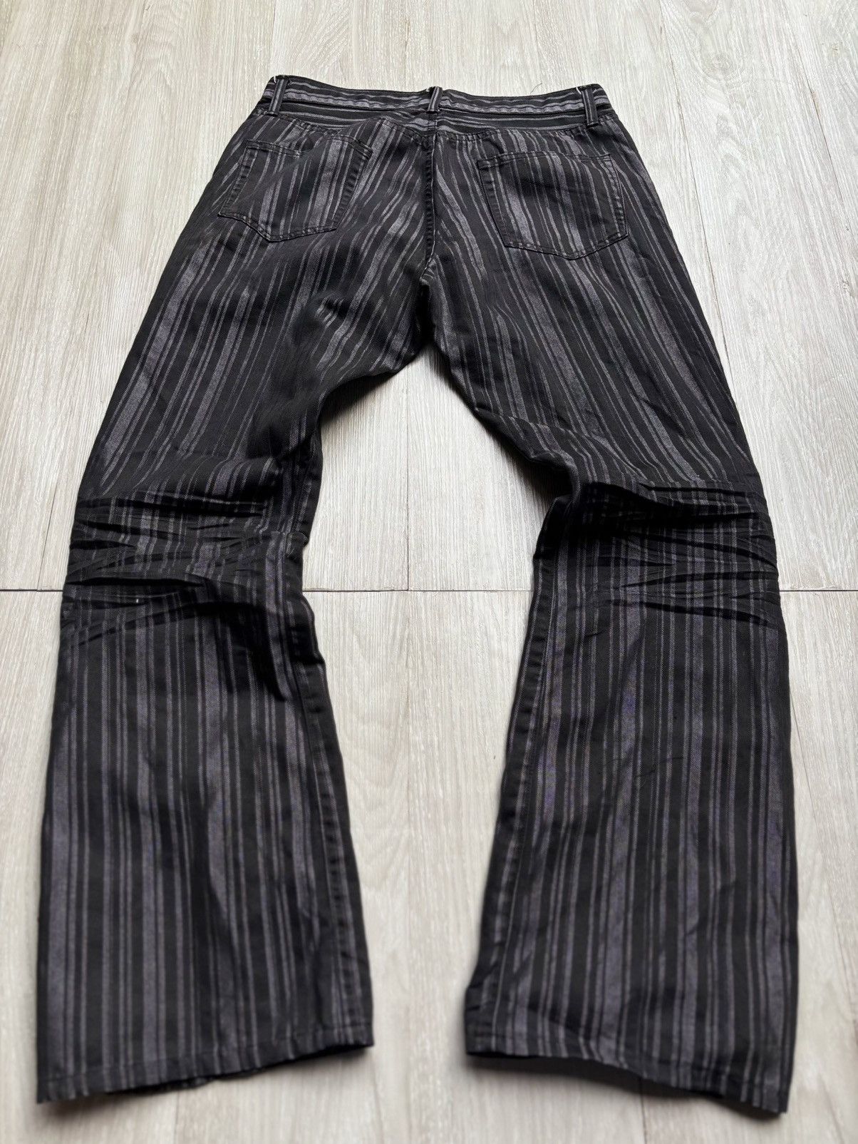 Japanese Brand SEMANTIC DESIGN lace up flare pants Size US 29 - 4 Thumbnail