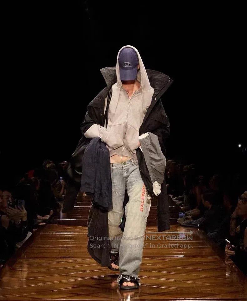 Balenciaga Balenciaga size XS Patchwork low-rise straight leg denim p Size US 30 / EU 46 - 6 Thumbnail