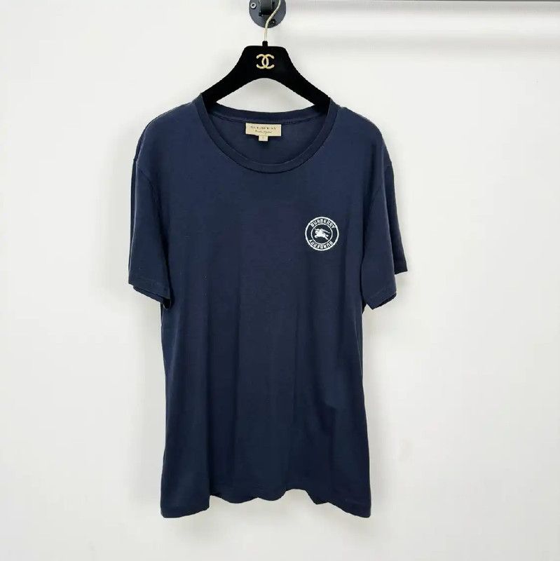 Burberry Burberry Summer Light Blue Women's Tee Size L / US 10 / IT 46 - 1 Thumbnail