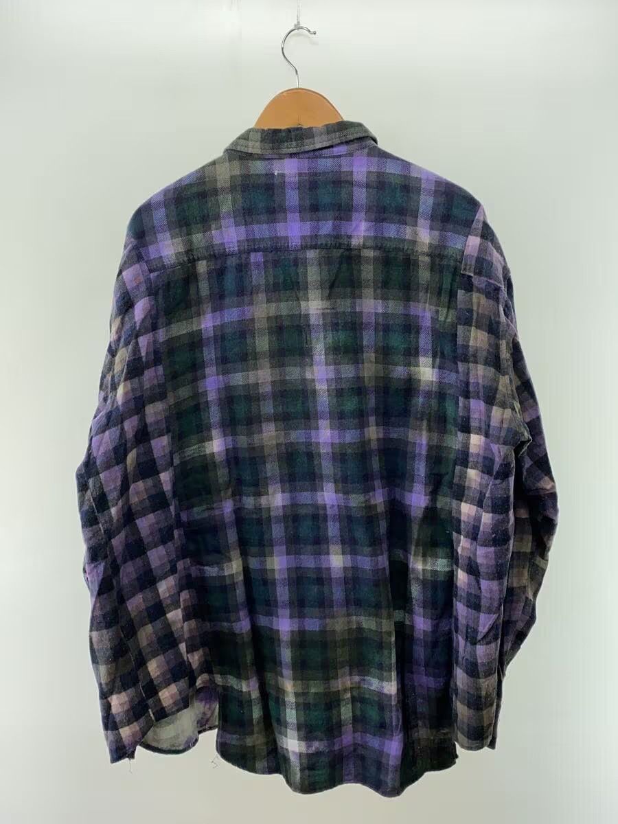 Needles Reconstructed Rebuild Flannel Shirt Size US XL / EU 56 / 4 - 2 Thumbnail