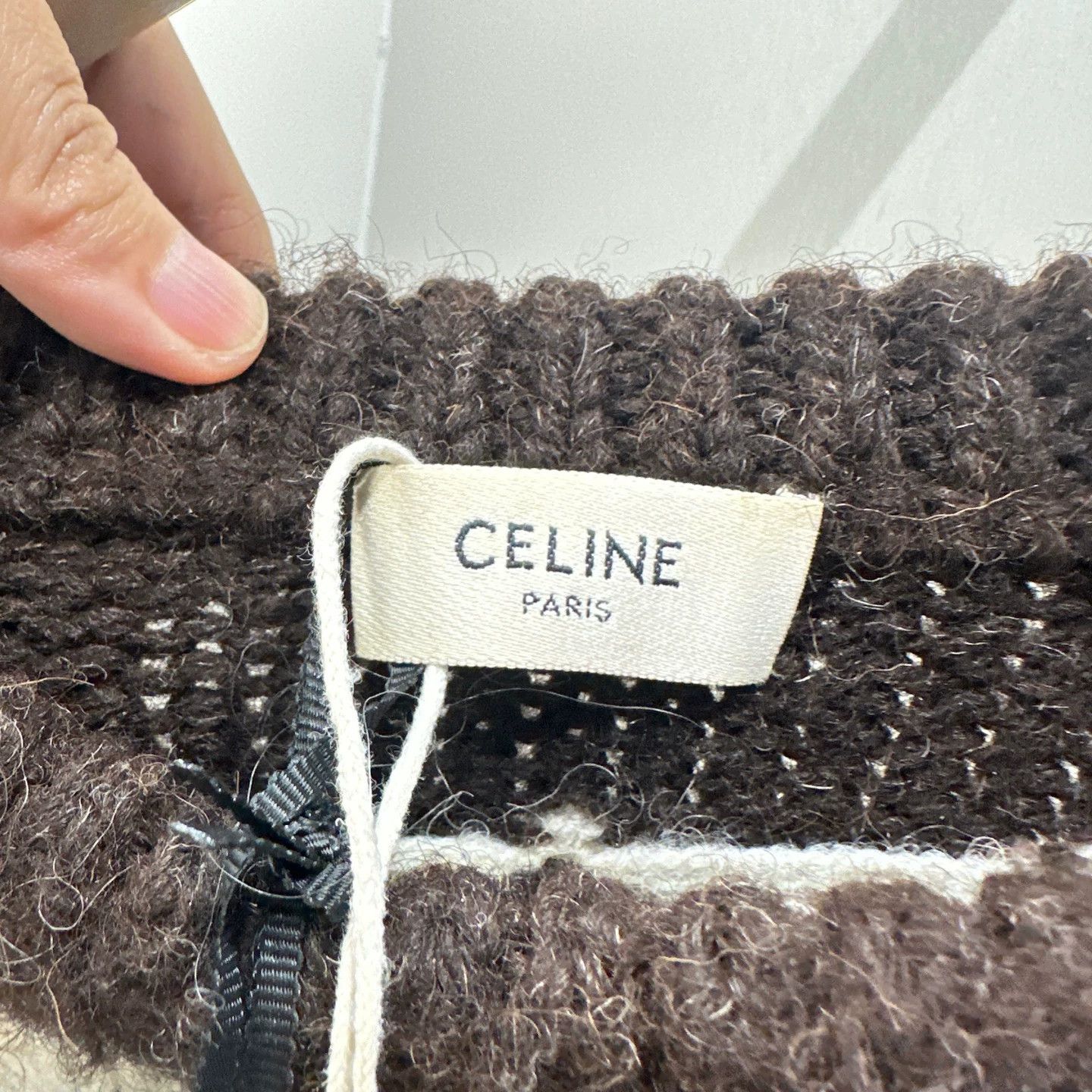 Celine Celine apr295 NWT Blue Fair Isle Wool Sweater M Size M / US 6-8 / IT 42-44 - 3 Thumbnail