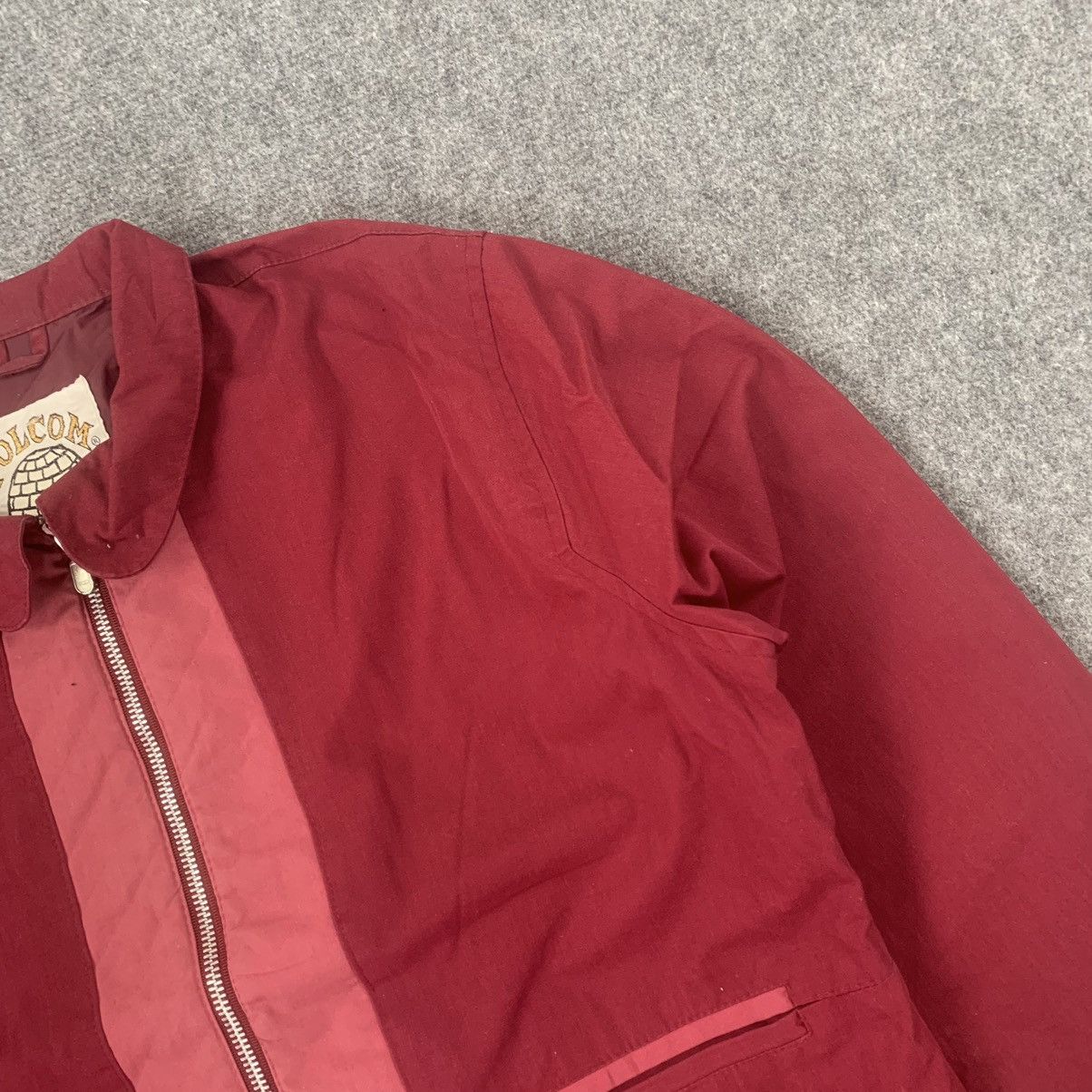 Vintage 90s Volcom Made In Usa Full Zipper Jacket